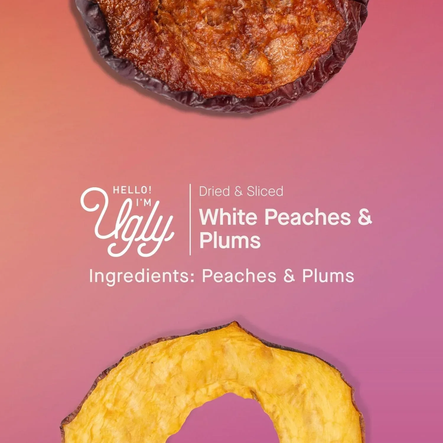 Ugly Fruit Dried White Peaches & Plums, 20 oz. - Image 3