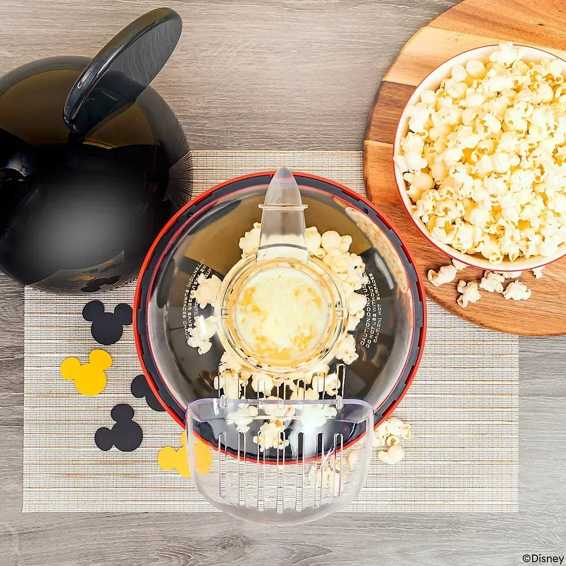 Uncanny Brands Disney Mickey Mouse Popcorn Maker - Image 3