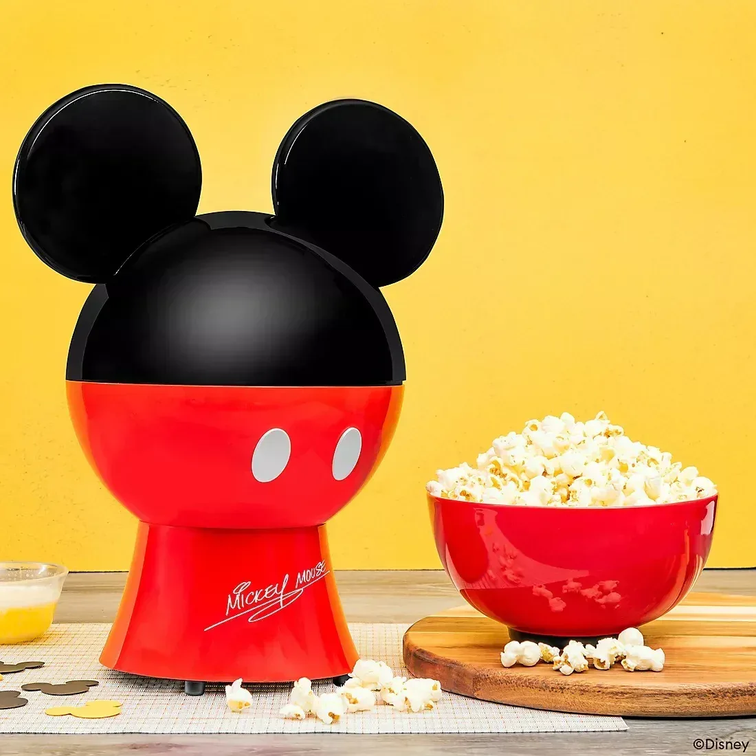 Uncanny Brands Disney Mickey Mouse Popcorn Maker - Image 4