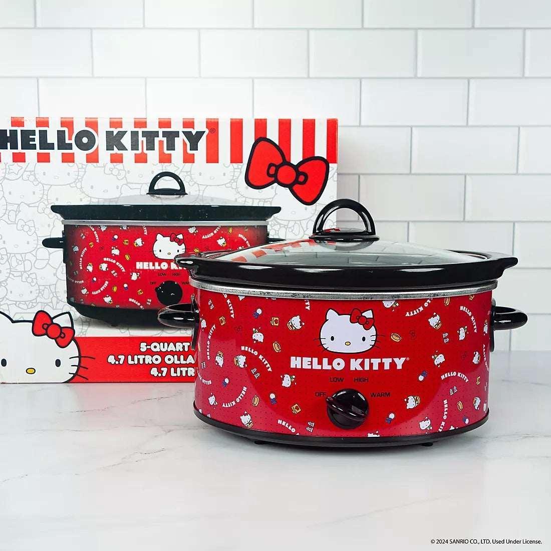 Uncanny Brands Hello Kitty 5-Qt. Slow Cooker - Image 3