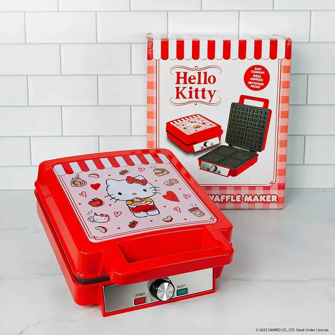 Uncanny Brands Hello Kitty Deluxe Waffler - Image 2