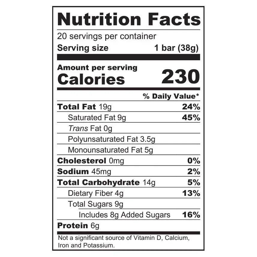 Universal Bakery Organic Paleo Bars, 20-Count - Image 2