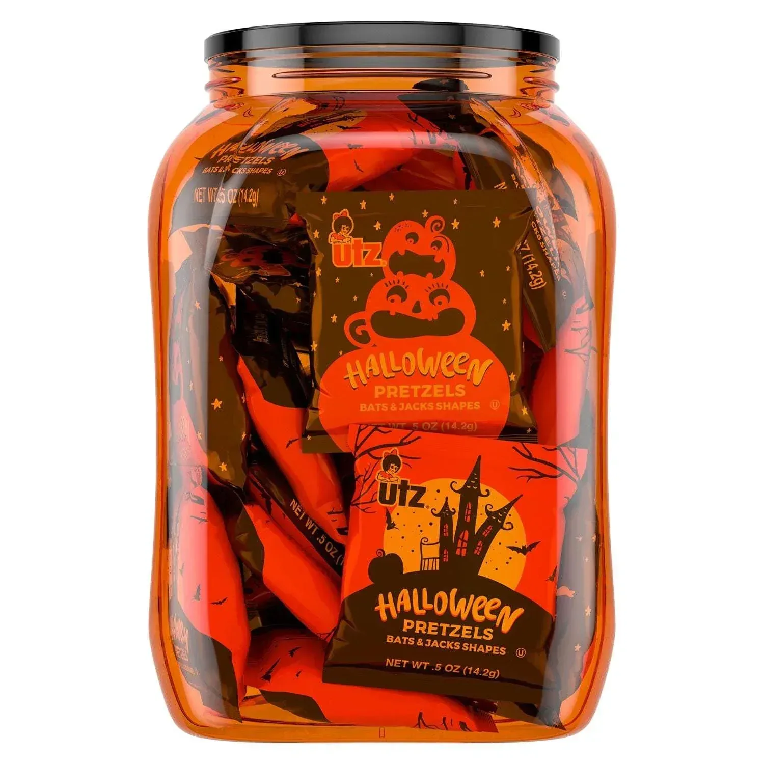 Utz Halloween Pretzel Barrel, 66 ct. - Image 4