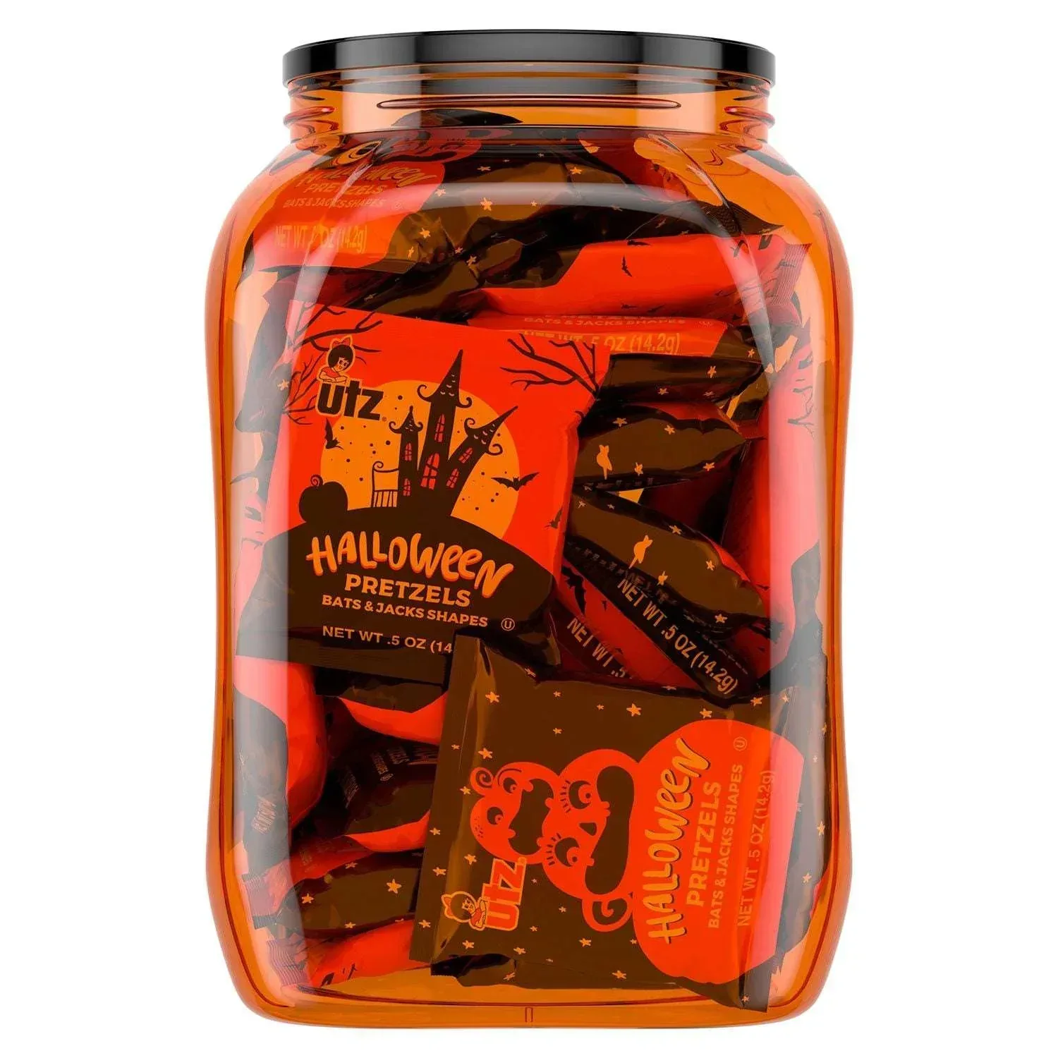 Utz Halloween Pretzel Barrel, 66 ct. - Image 5