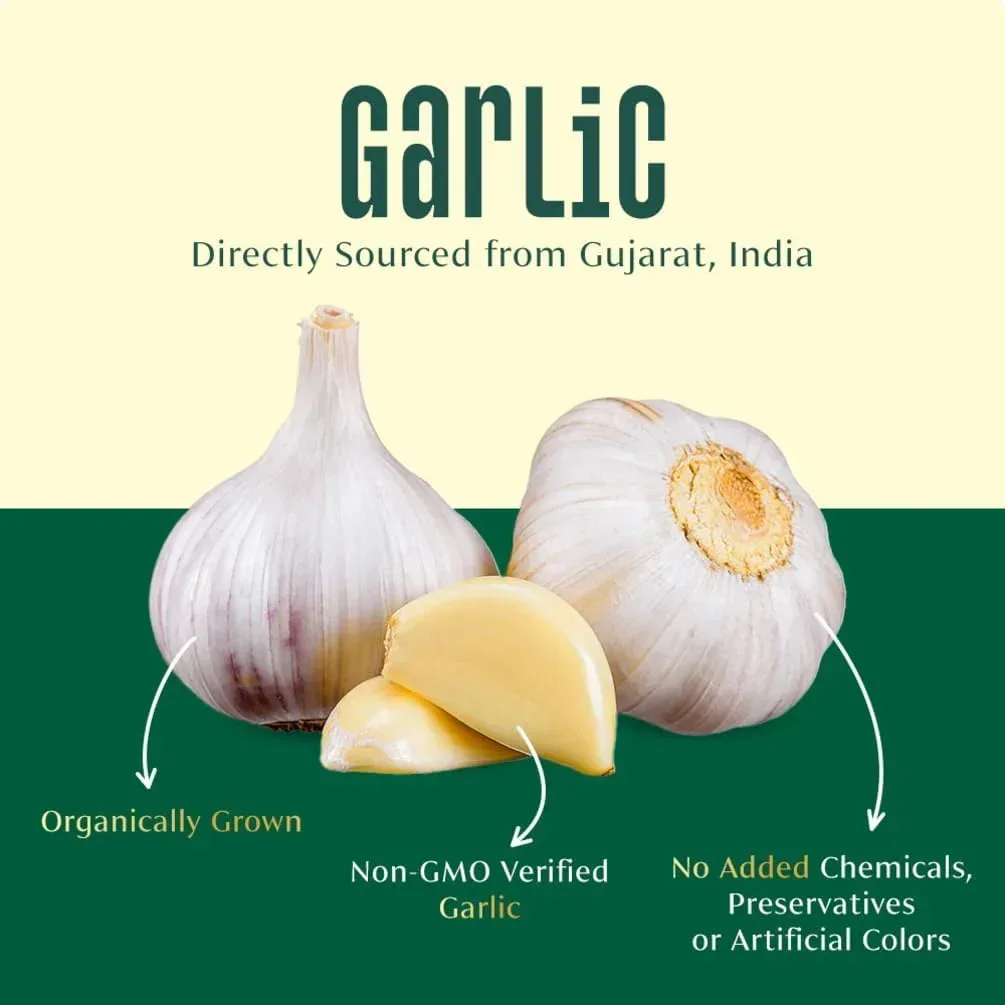 VAHDAM, Garlic Powder (2.47oz) Raw Granulated Garlic (Allium Sativum) Direct from Source - Image 3