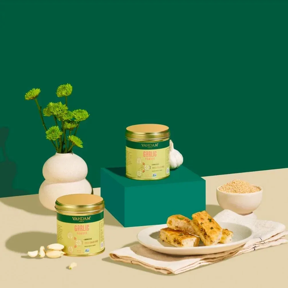 VAHDAM, Garlic Powder (2.47oz) Raw Granulated Garlic (Allium Sativum) Direct from Source - Image 4