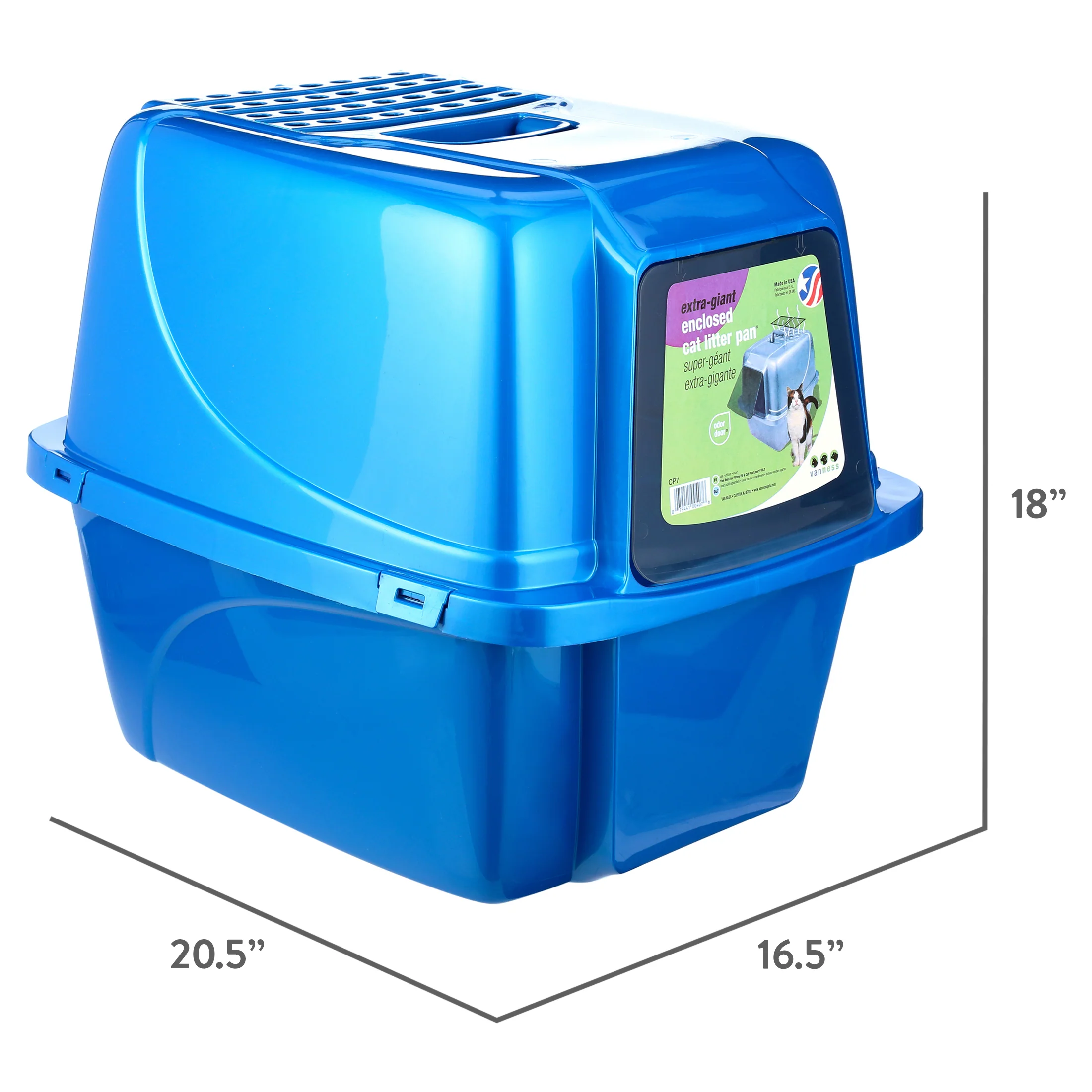 Van Ness Covered Cat Litter Box, Extra-Giant - Image 6