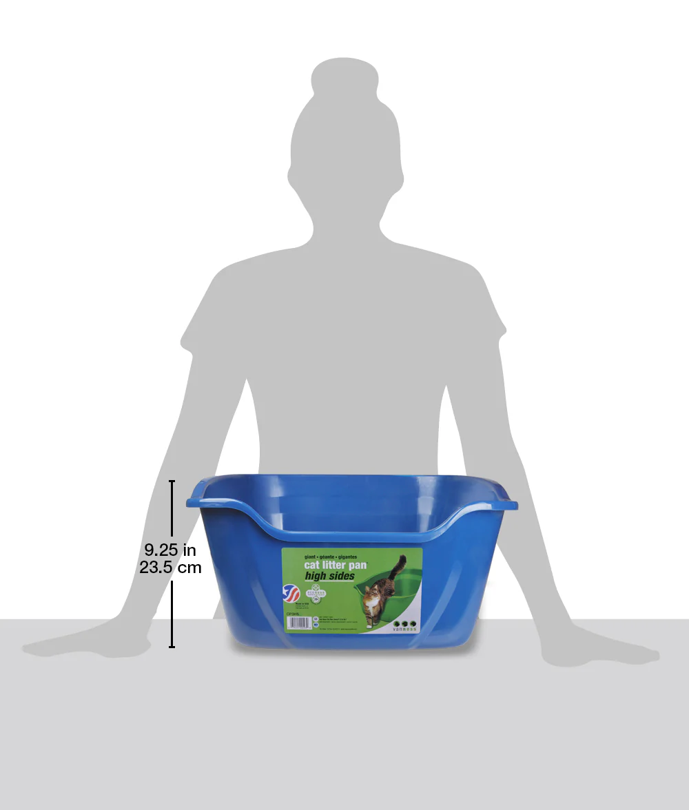 Van Ness High Sided Cat Litter Box, Giant, Color May Vary - Image 8