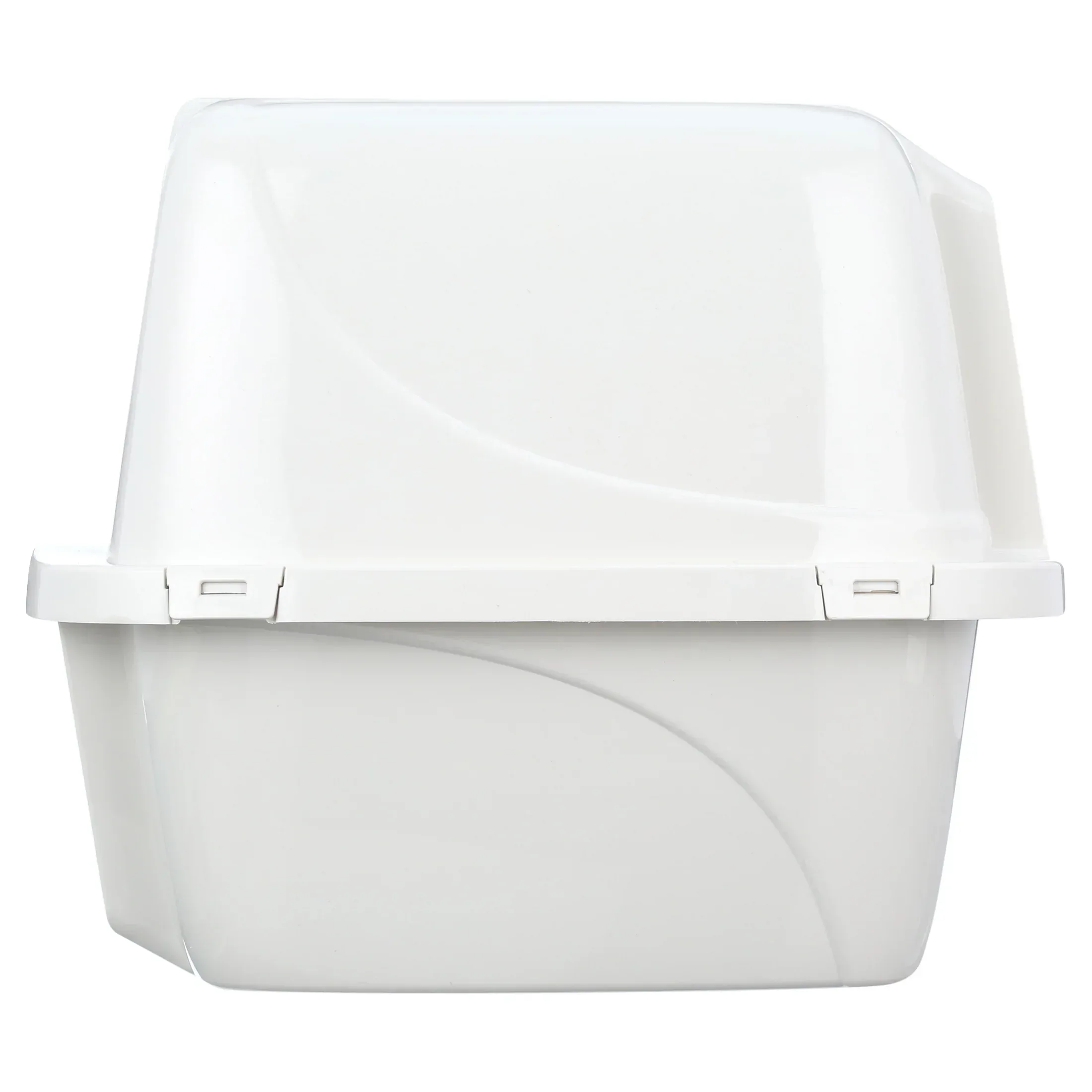 Van Ness Pets Odor Control Large Enclosed Cat Litter Box, Hooded, Pearl - Image 4