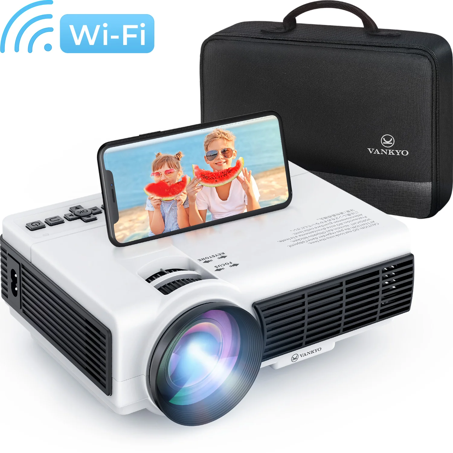 VANKYO Leisure 3 Pro Native 1080P Projector, Full HD 5G Wifi Projector with LCD Display - Image 3