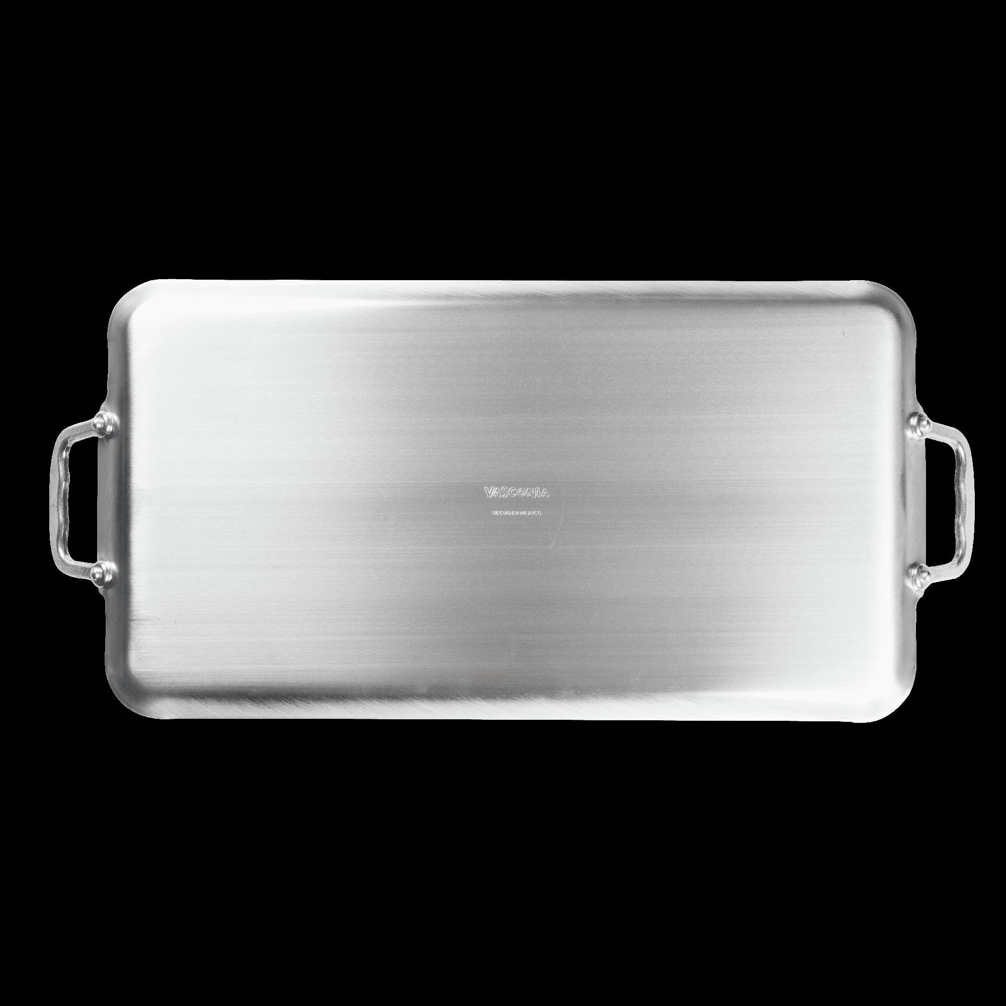 Vasconia 20" Double Burner Griddle - Non-Stick, Dishwasher Safe, Aluminum Handles - Image 4
