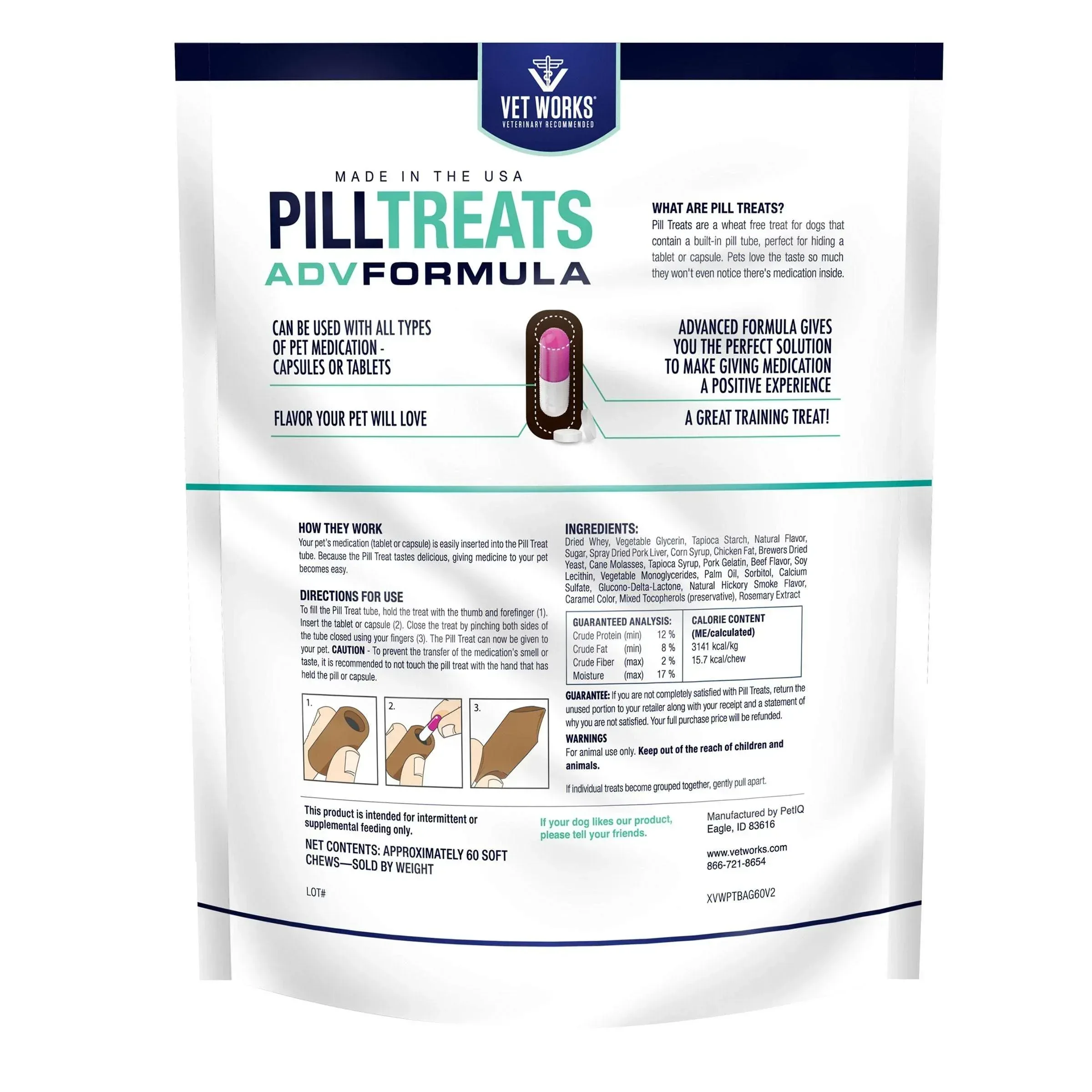 Vet Works Pill Treats, 120 Soft Chews - Image 3