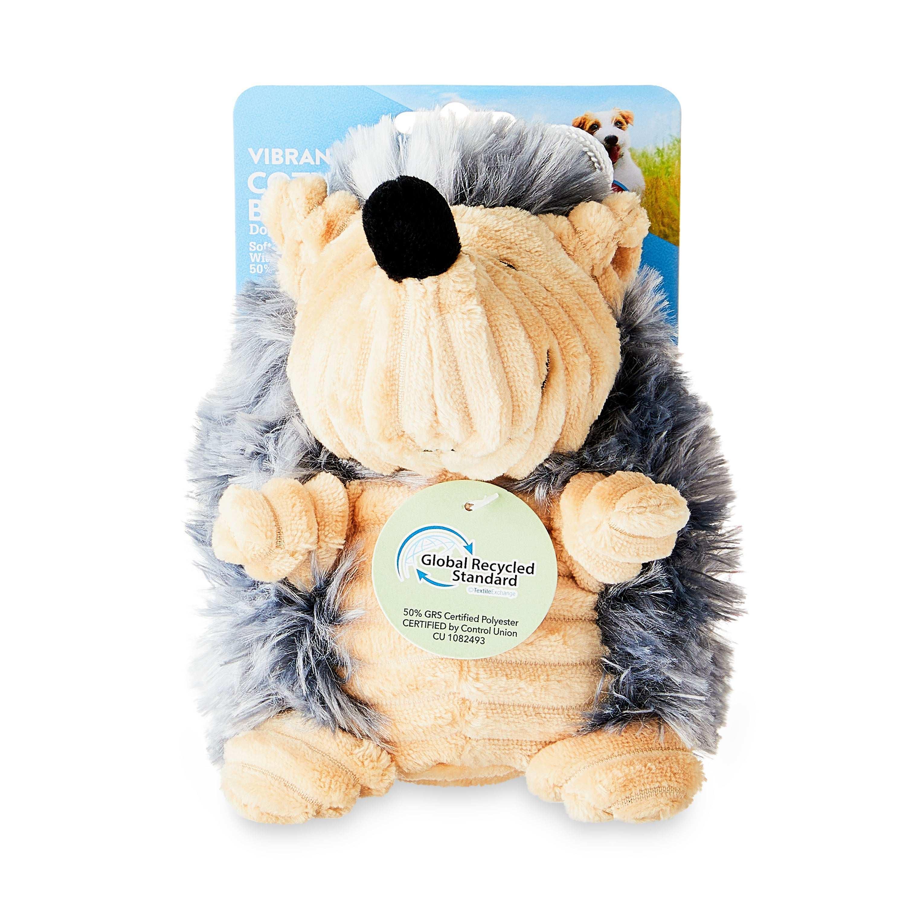 Vibrant Life Cozy Buddy Hedgehog Squeaky Dog Toy - Image 5