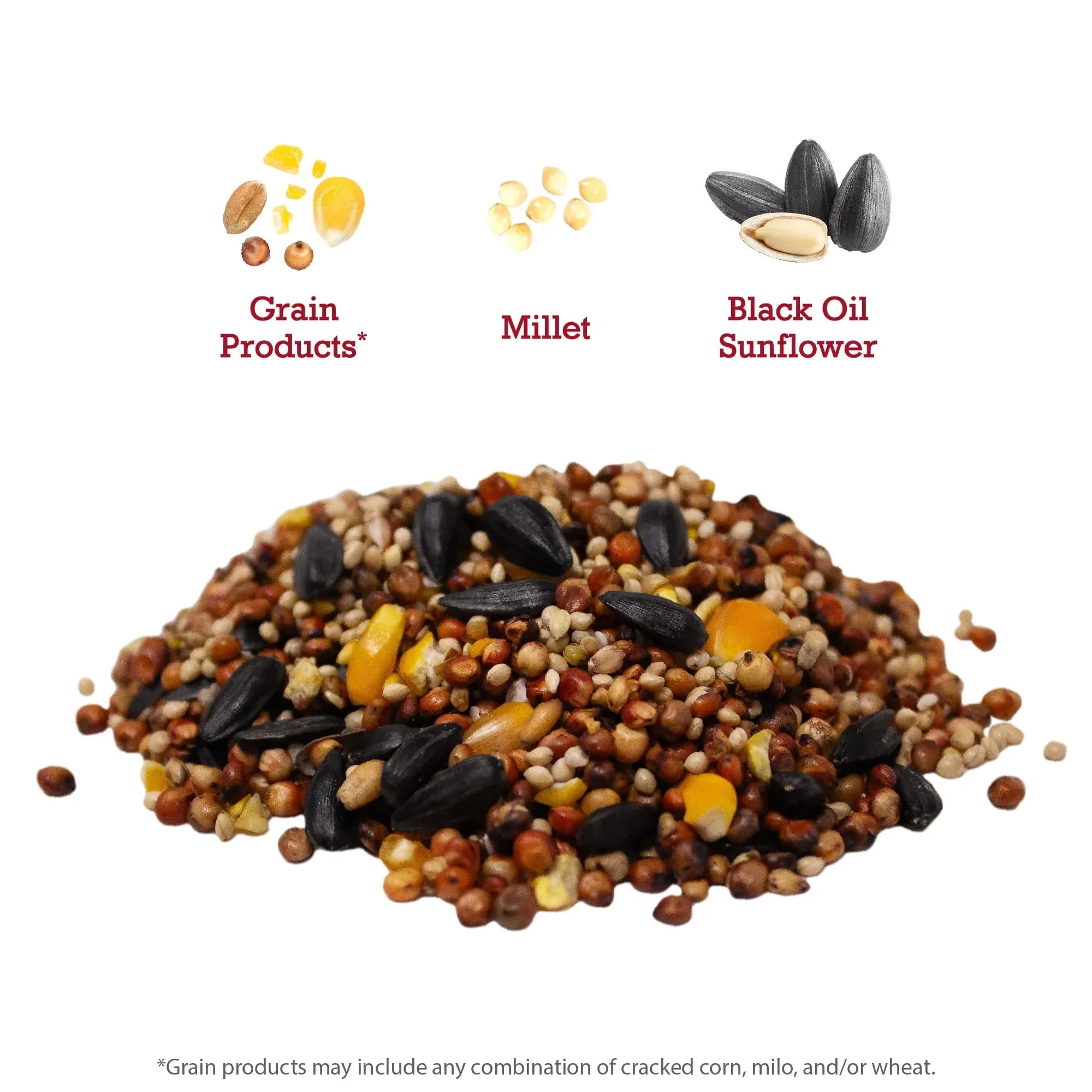 Vibrant Life Economy Blend Wild Bird Seed with Black Oil Sunflower, 20 lb. - Image 3