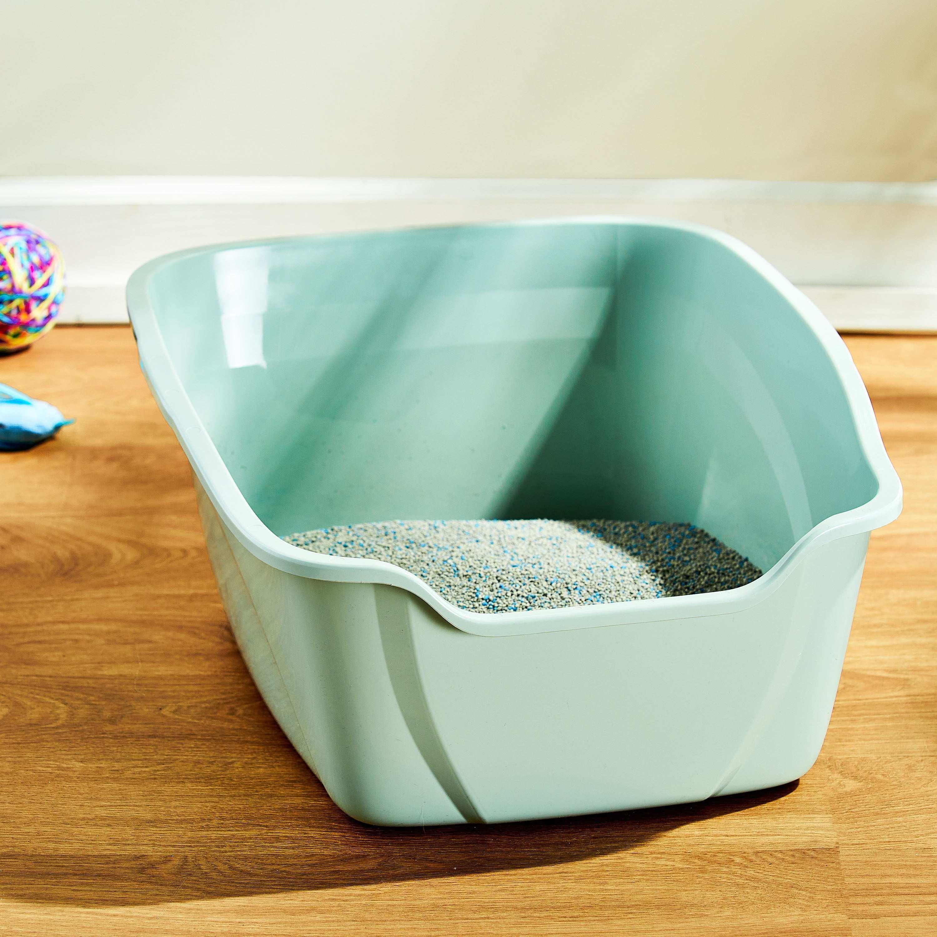 Van Ness Pets Odor Control Large Enclosed Cat Litter Box, Hooded, Pearl - Image 2