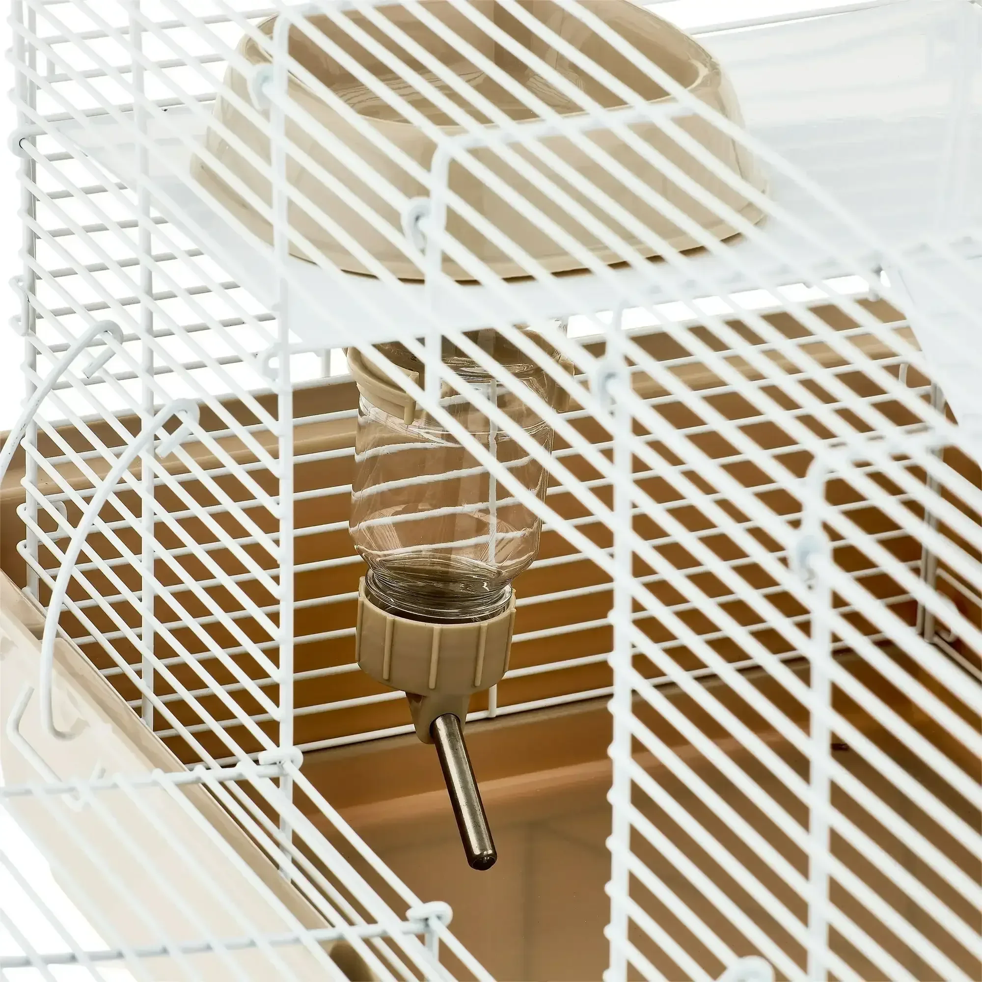 Vibrant Life Split-Level Hamster Habitat with Running Wheel & Feeding Accessories - Image 5
