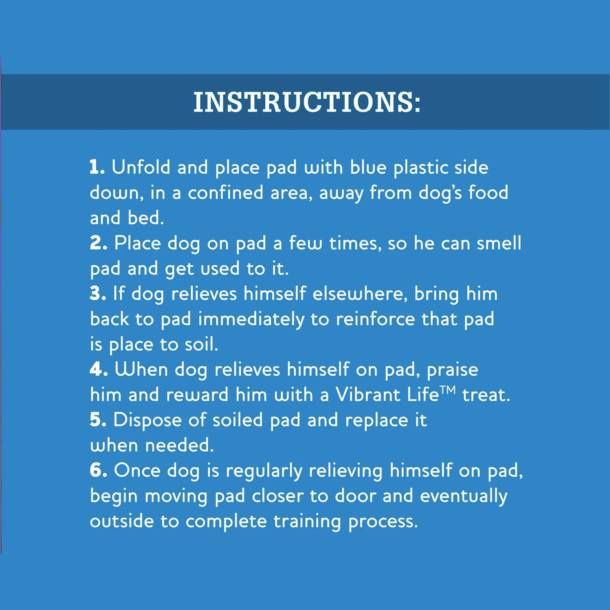 Vibrant Life Training Pads – Super Absorbent, Leak Proof, & Fast Dry Dog and Puppy Pee Pads – L 22 in x 22 in, 50 Count - Image 8