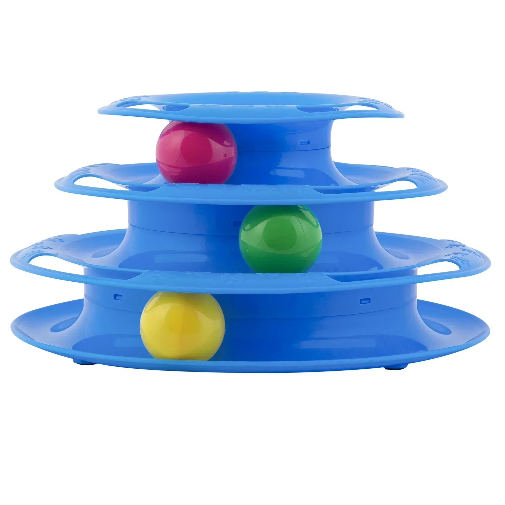 Vibrant Life Triple Chase 3 Tier Tower Interactive Ball Toy for Cats and Kittens - Image 6