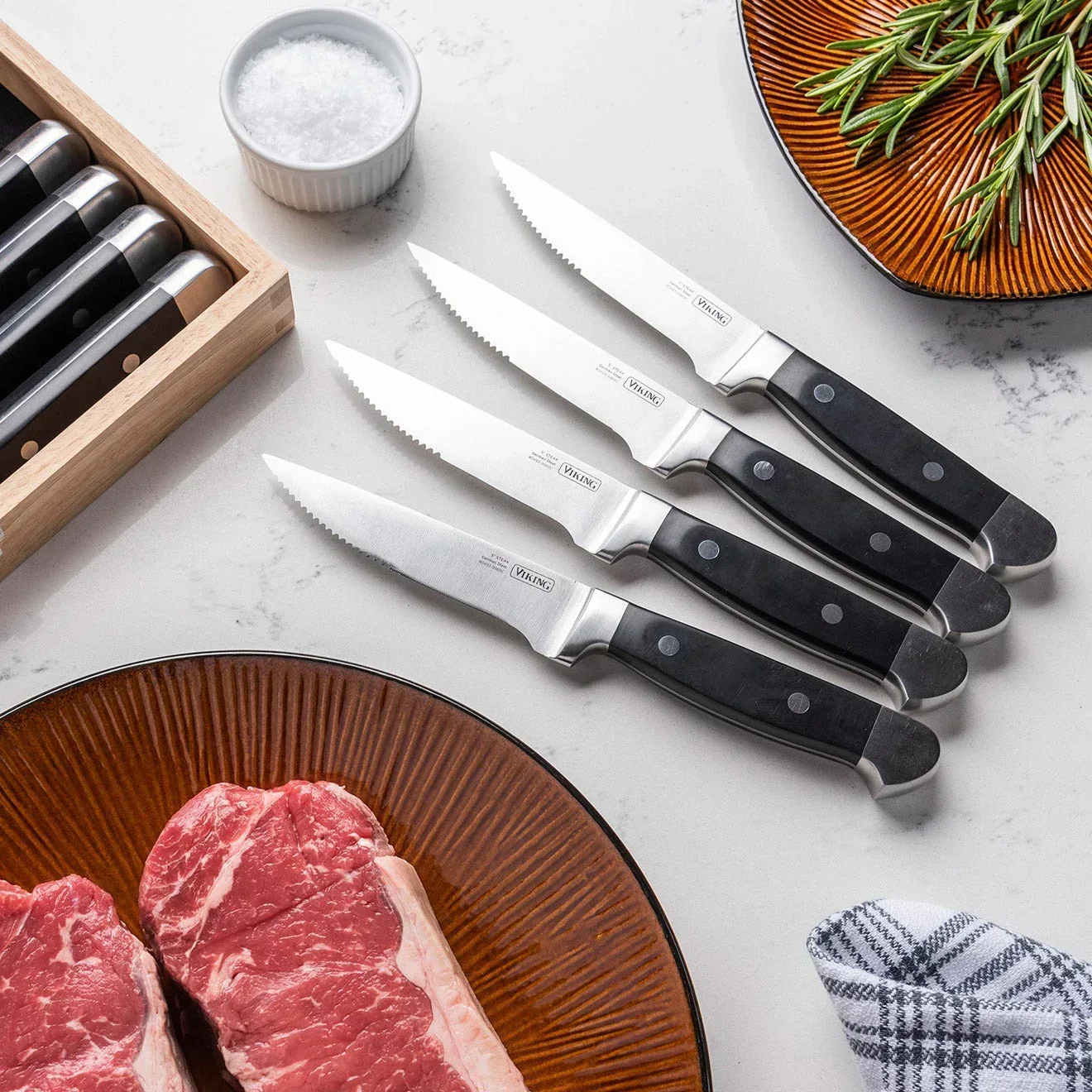 Viking 8-piece Steak Knife Set - Image 2