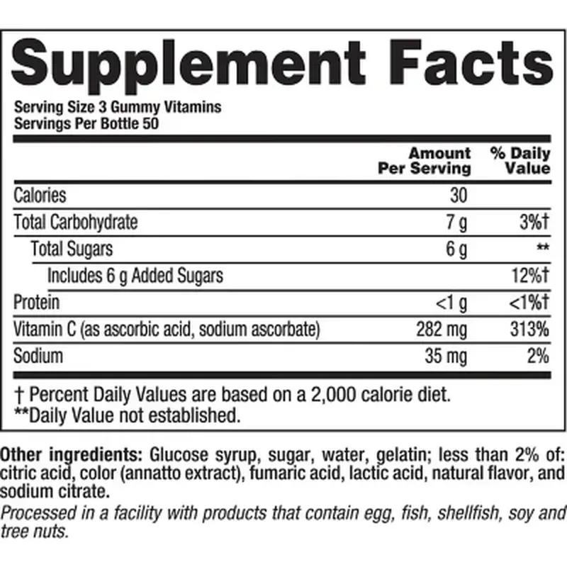 Vitafusion Power Vitamin C Gummies (300 Ct.) - Image 2
