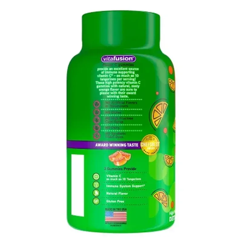 Vitafusion Power Vitamin C Gummies (300 Ct.) - Image 4