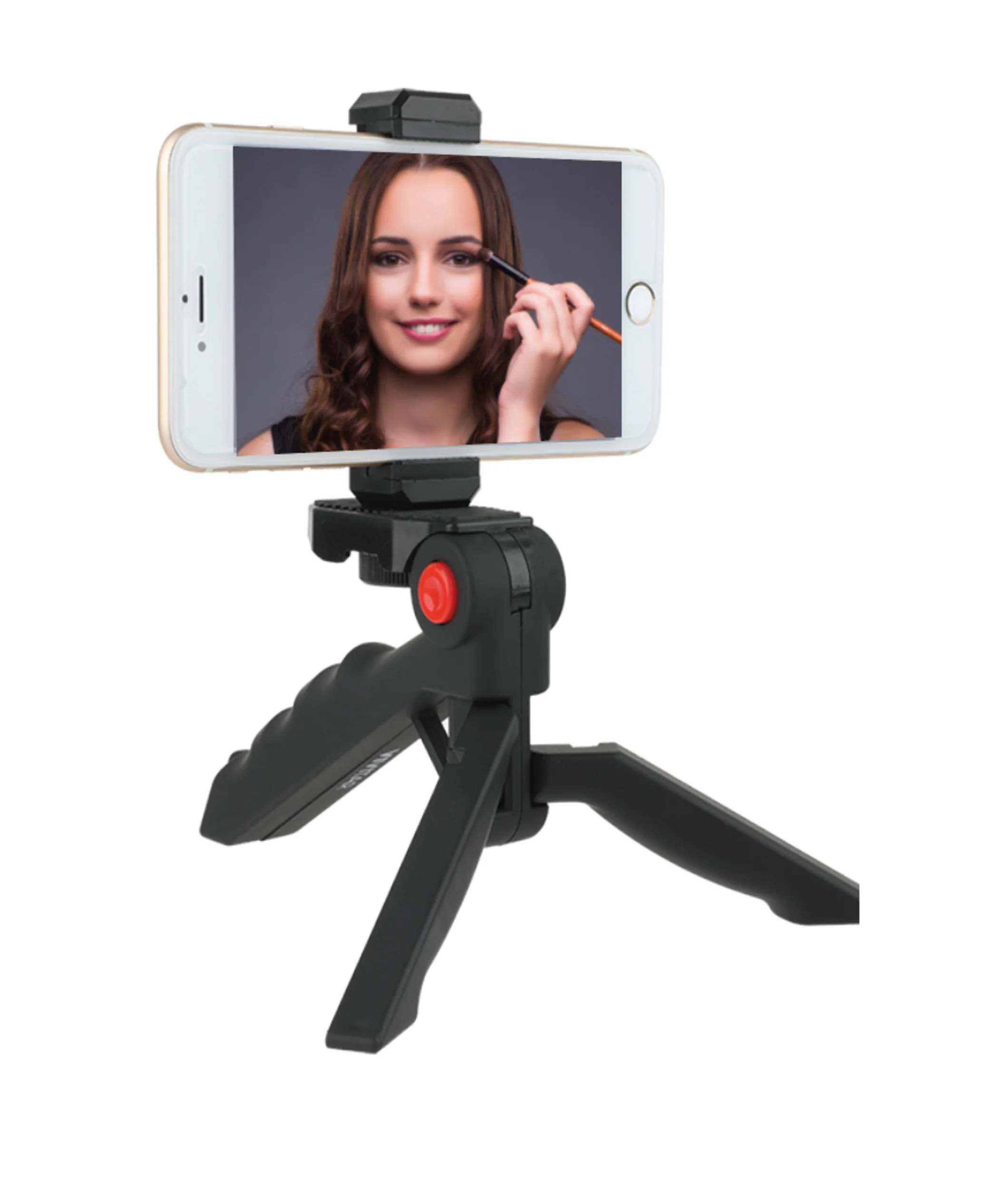 Vivitar Pistol Grip Portable Mini Tabletop Tripod for Video Vlog Stream Photography with Slip Resistant Grip - Image 6