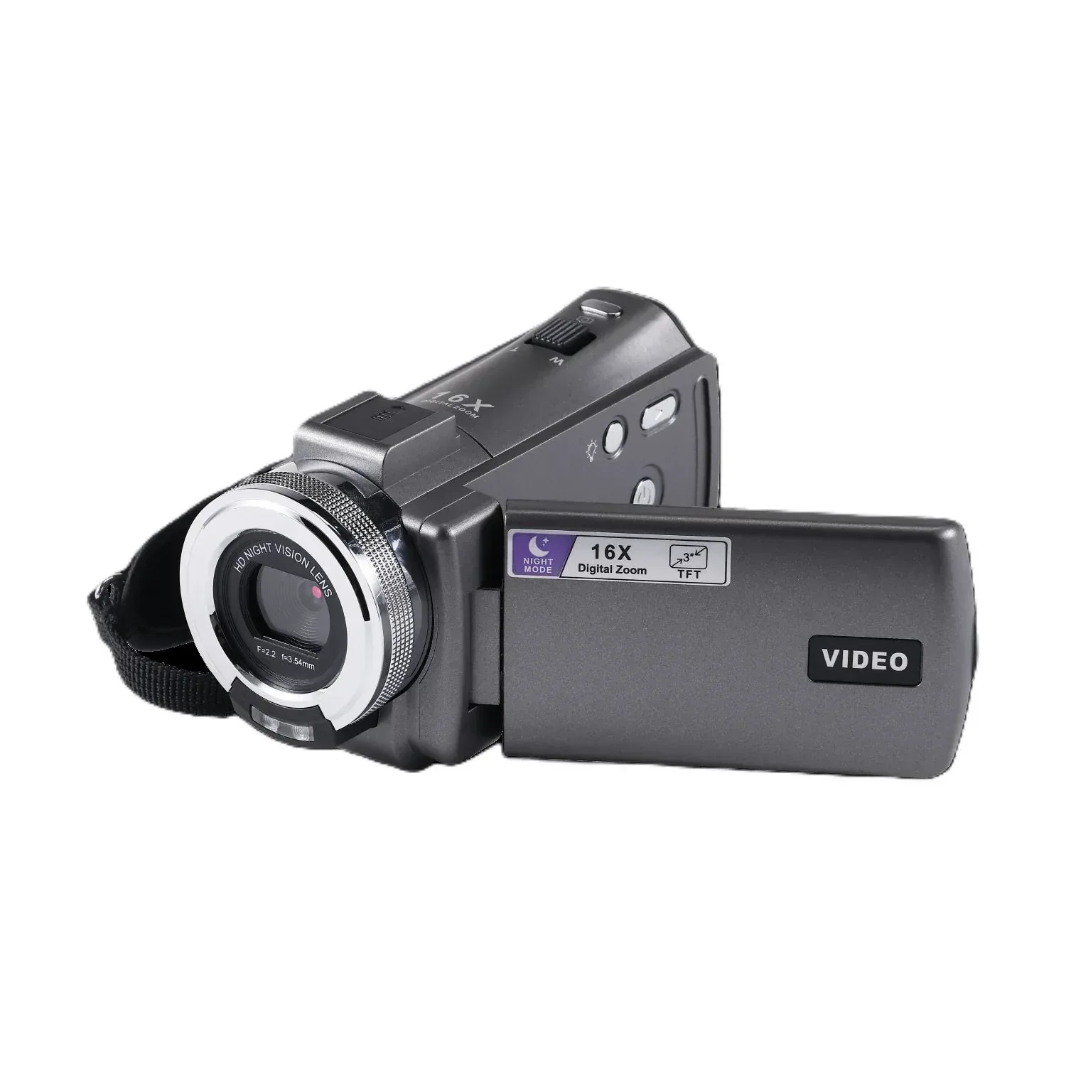 Vivitar PopCam Digital Camcorder, 48MP, Full HD 1080p Video Camera with 3" Flip Screen, 16x Digital Zoom, Built-in Microphone, Compact Vlogging Camera for Beginners, Travel, & Family Recording - Image 10