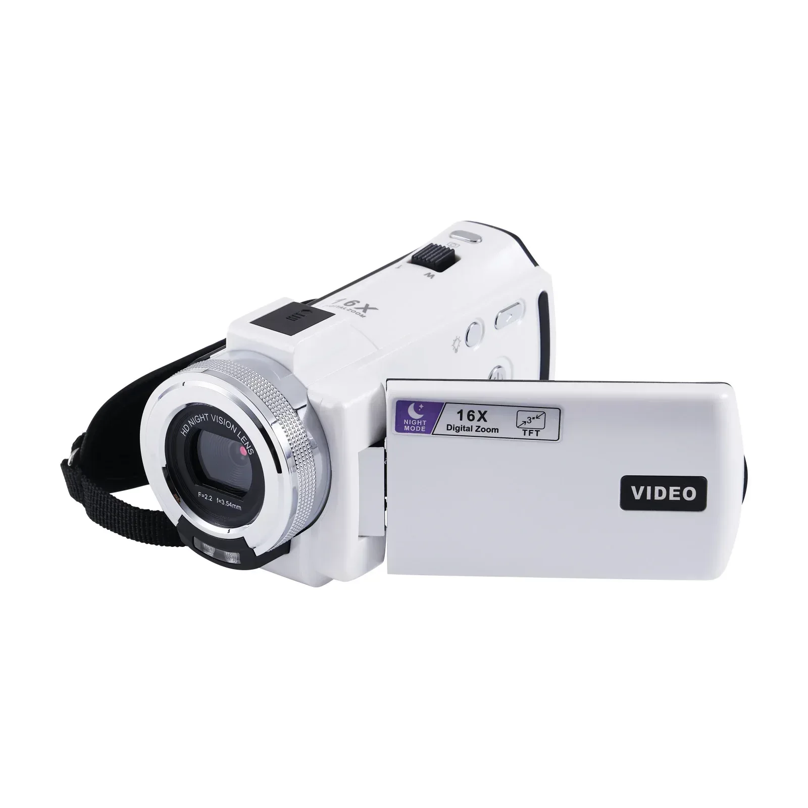 Vivitar PopCam Digital Camcorder, 48MP, Full HD 1080p Video Camera with 3" Flip Screen, 16x Digital Zoom, Built-in Microphone, Compact Vlogging Camera for Beginners, Travel, & Family Recording - Image 8