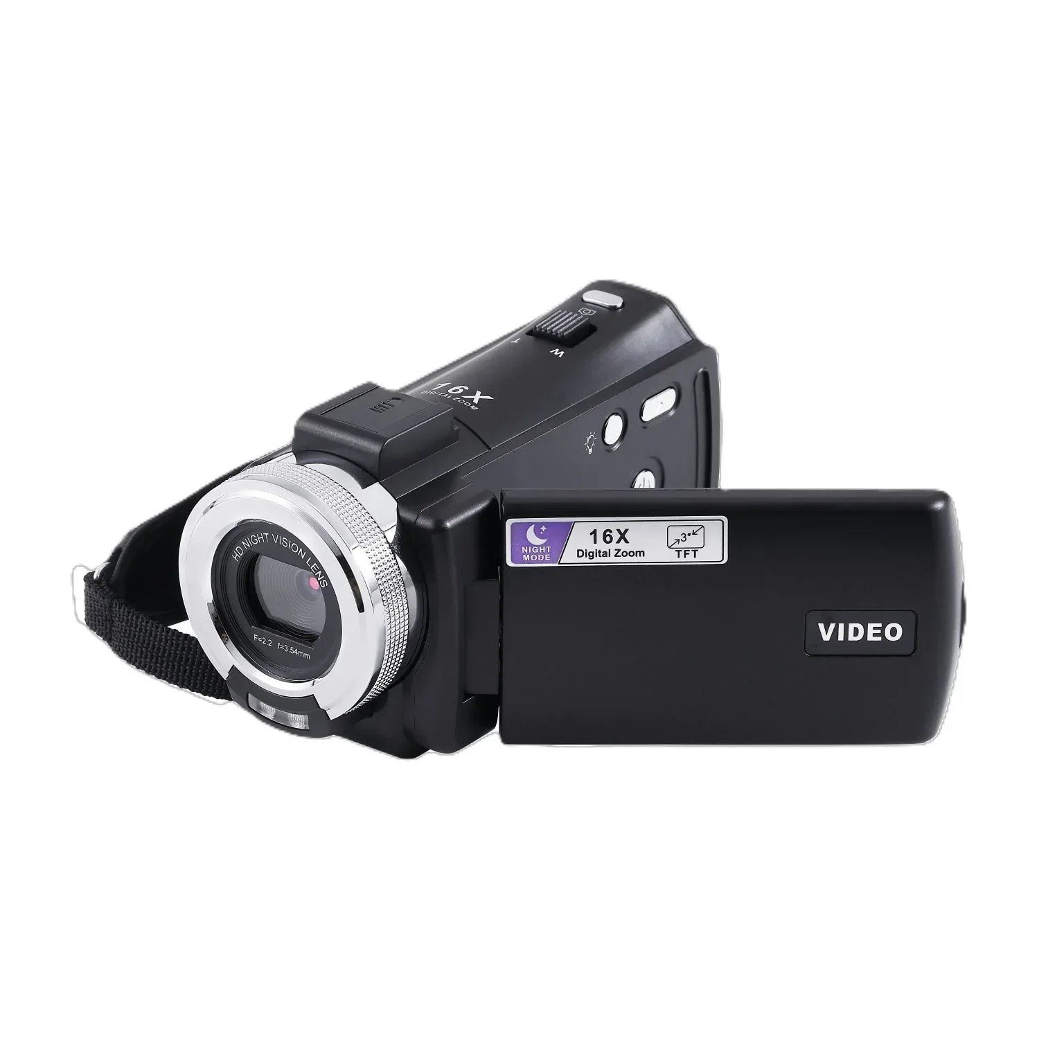 Vivitar PopCam Digital Camcorder, 48MP, Full HD 1080p Video Camera with 3" Flip Screen, 16x Digital Zoom, Built-in Microphone, Compact Vlogging Camera for Beginners, Travel, & Family Recording - Image 9