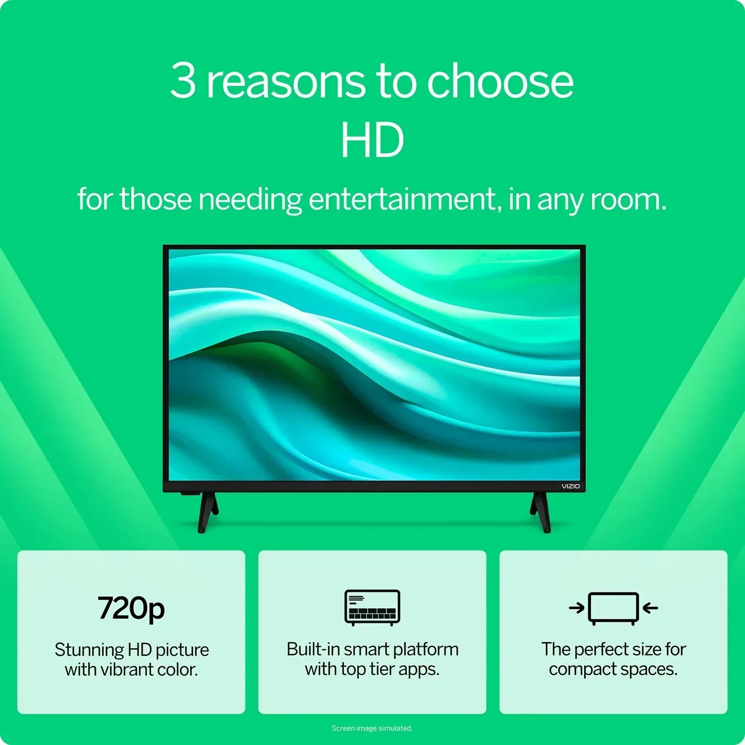 VIZIO 32" Class HD Series 720p Smart TV - Image 6