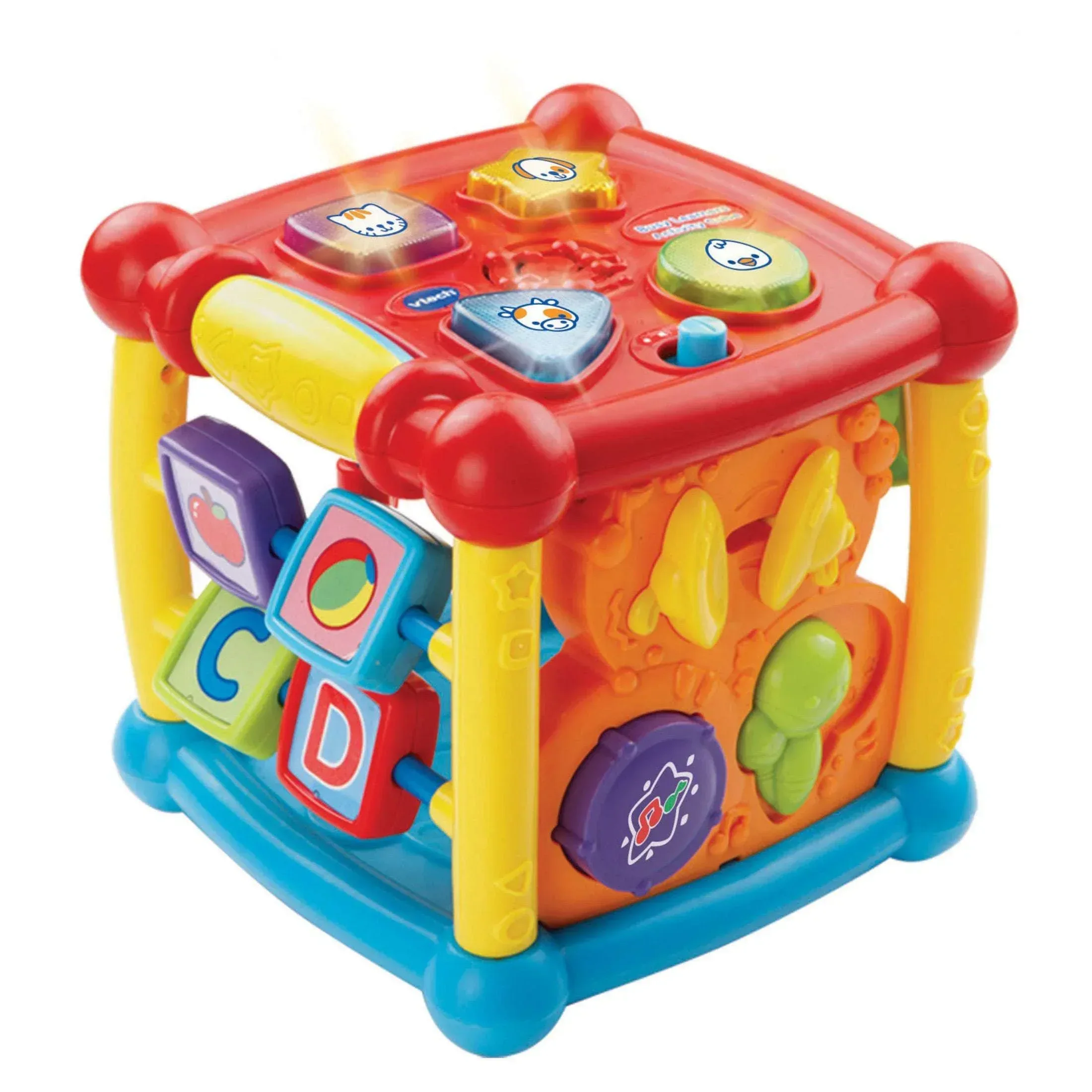 VTech Baby Busy Learners Activity Cube - Interactive Learning Toy for Infants & Toddlers - Image 2