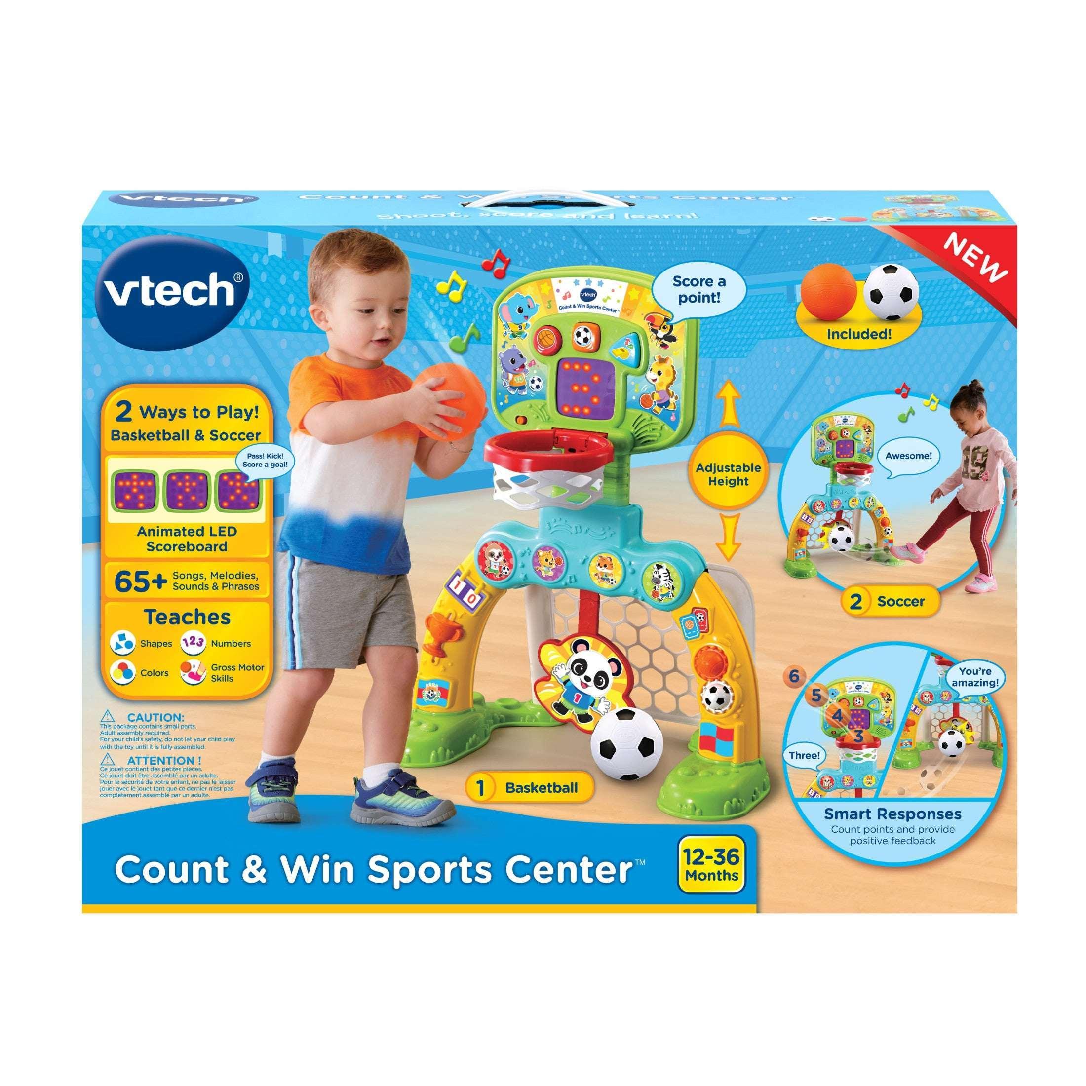 VTech Count & Win Sports Center with Accessories, Baby and Toddler Toys - Image 13