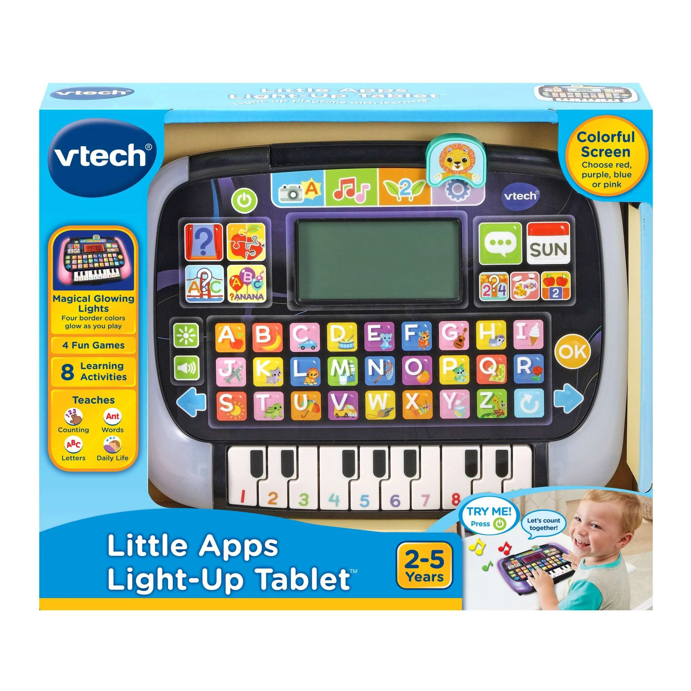 VTech Little Apps Light-Up Tablet for Babies and Toddlers - Electronic Learning System - Image 7
