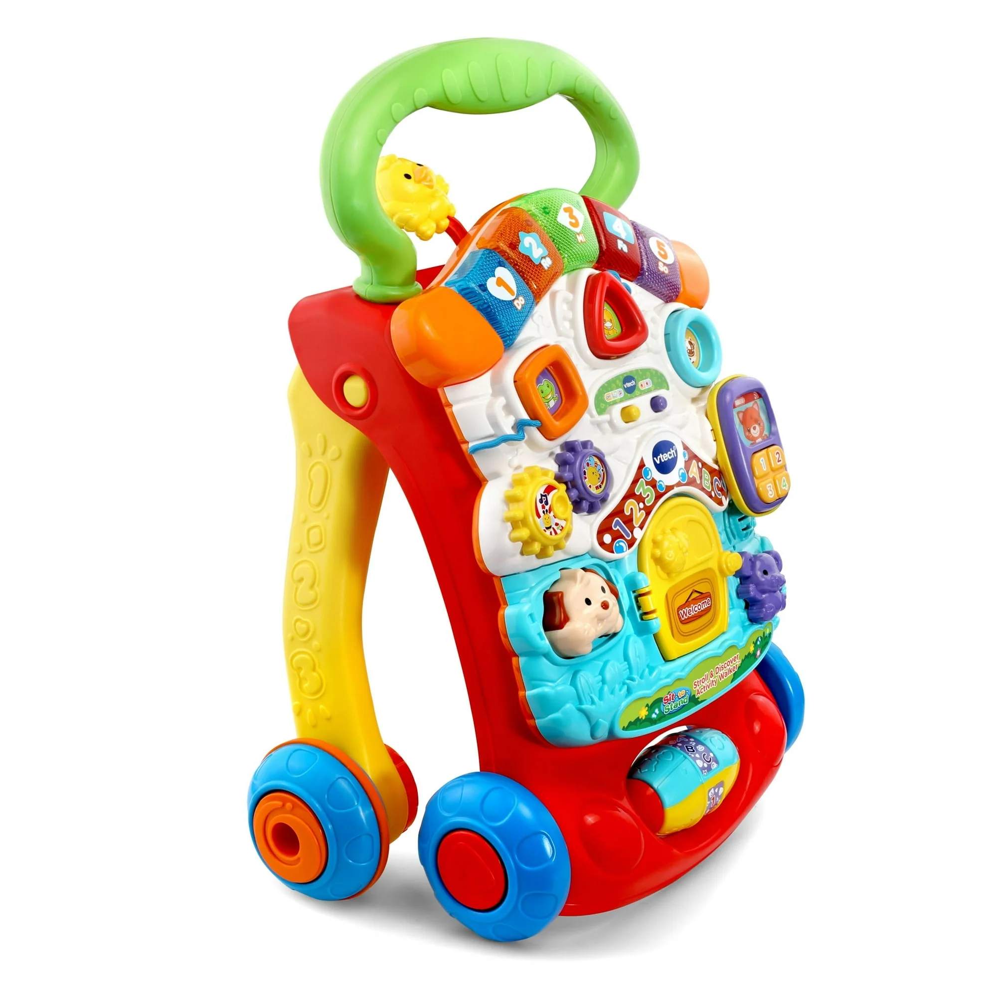 VTech Stroll & Discover Activity Walker with Accessories, Baby and Toddler Toys - Image 6