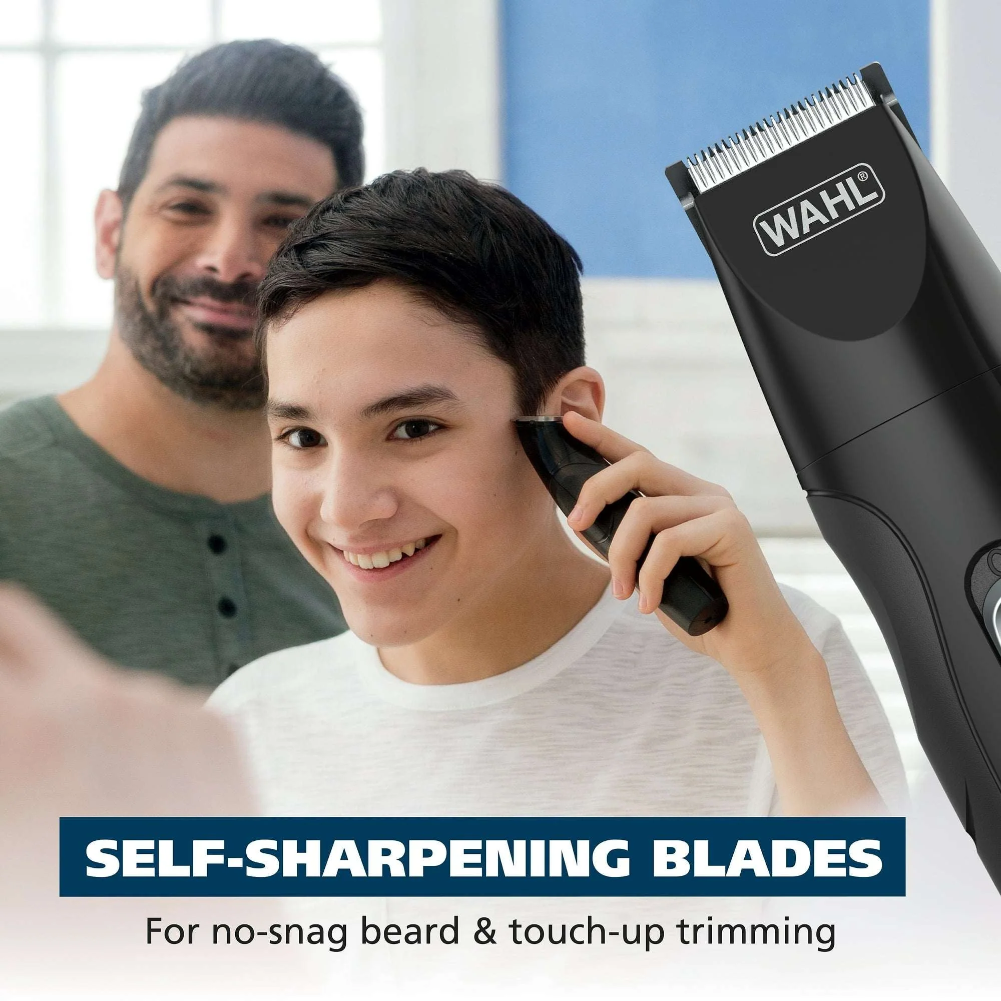 Wahl All in One Rechargeable Beard, Mustache, Detail Trimmer for Men, Black, 05644 - Image 4