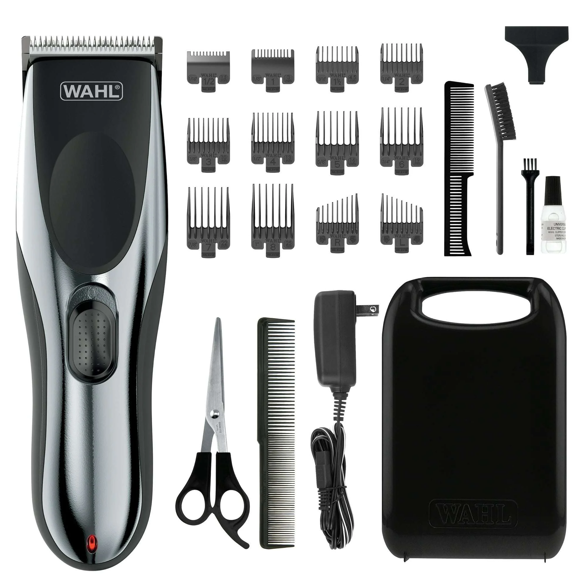Wahl Haircut & Beard Cordless Trimmer Kit, Men or Women, 22pc, Black - 9639-2201 - Image 2