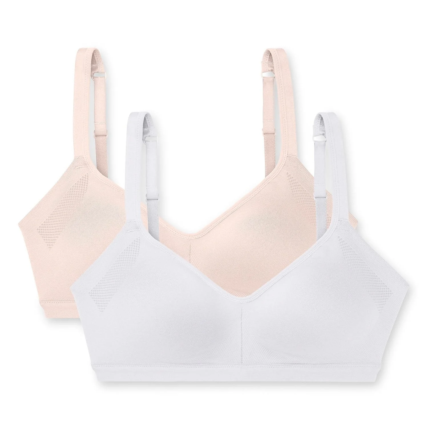 Warners Women's 2-Pack Wireless Lightly Lined Seamless Bra - Image 8