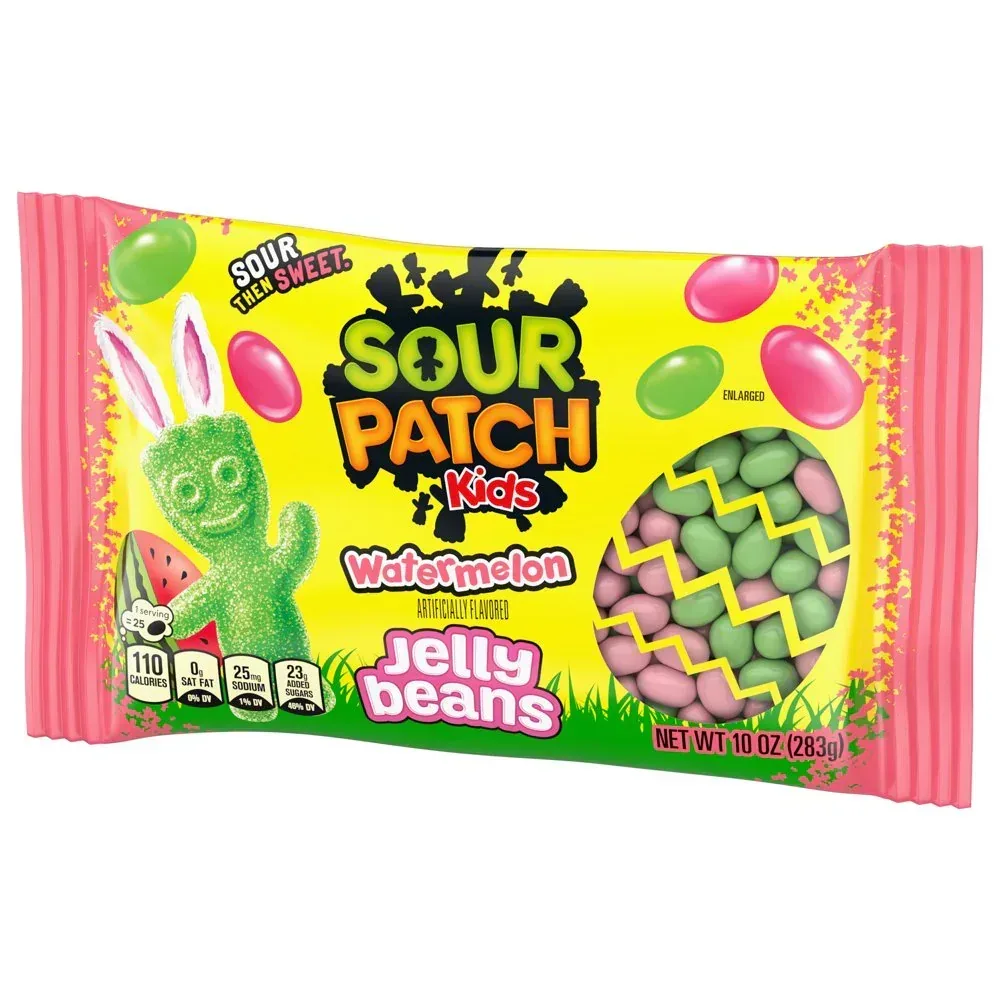 Watermelon Jelly Beans, Easter Candy, 10 Oz - Image 3