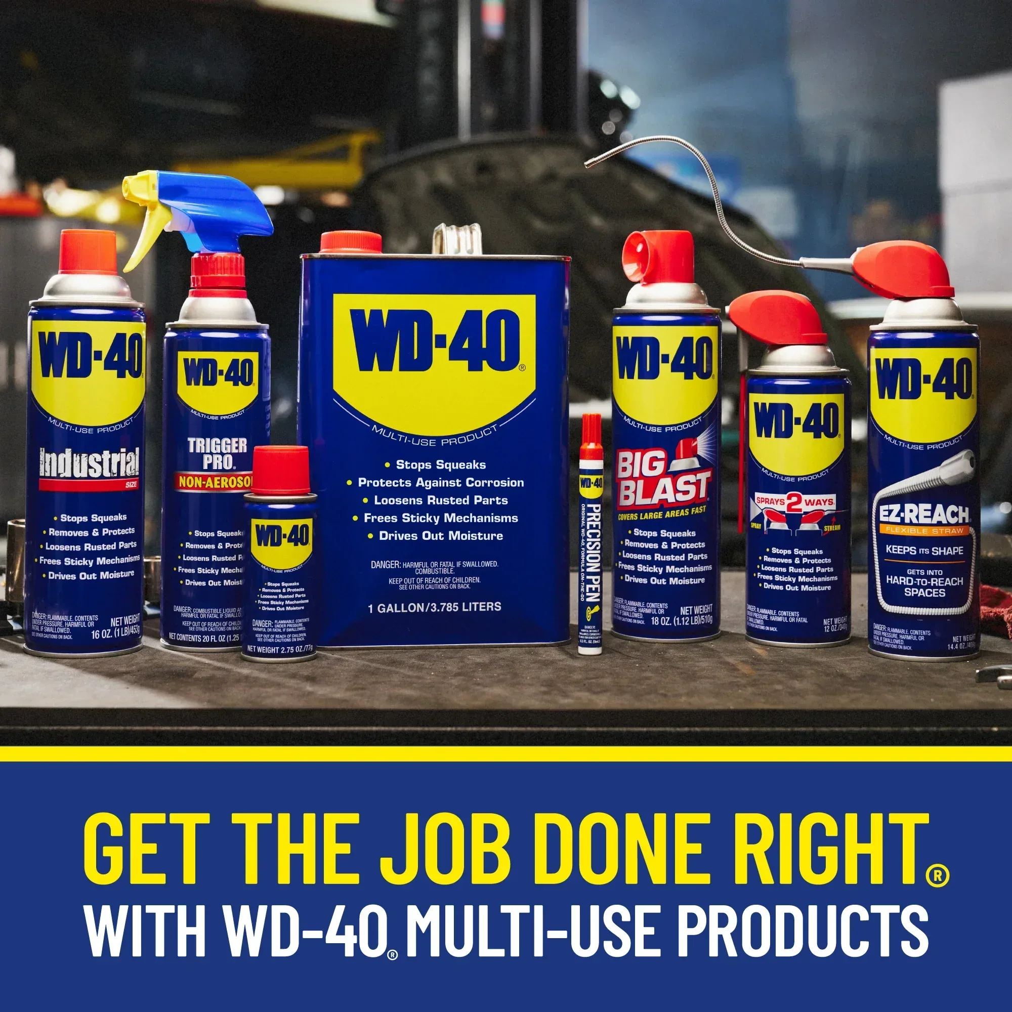 WD-40 Multi-Use Product Smart Straw Multi-Purpose Lubricant Spray, 7 oz - Image 8