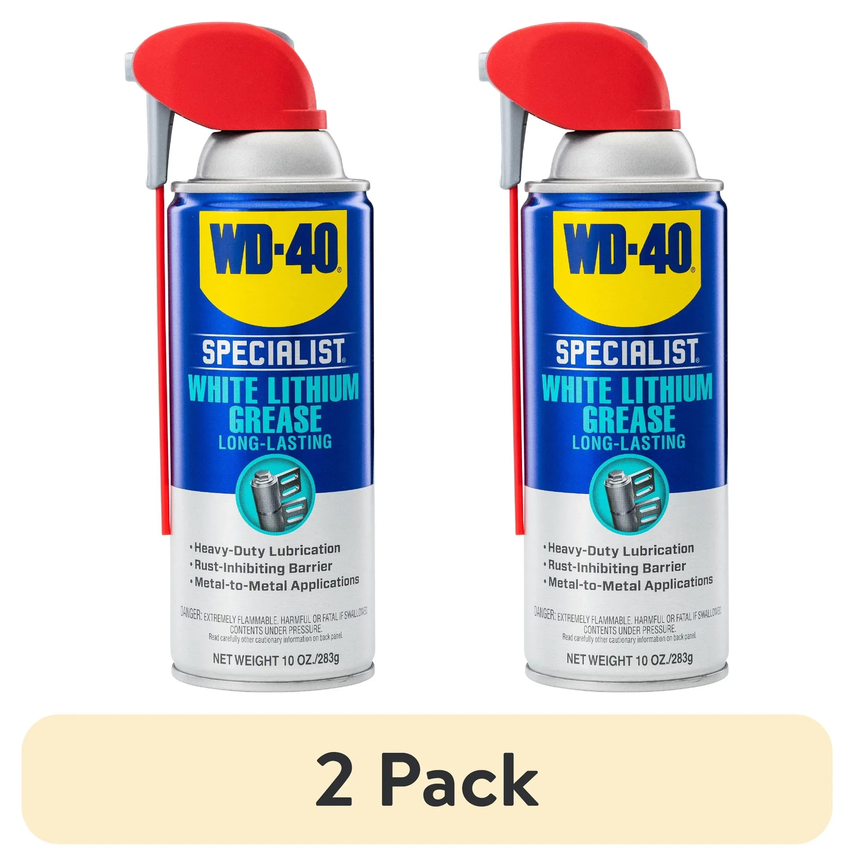 WD-40 Specialist White Lithium Grease Protective Spray, 10 oz - Image 10