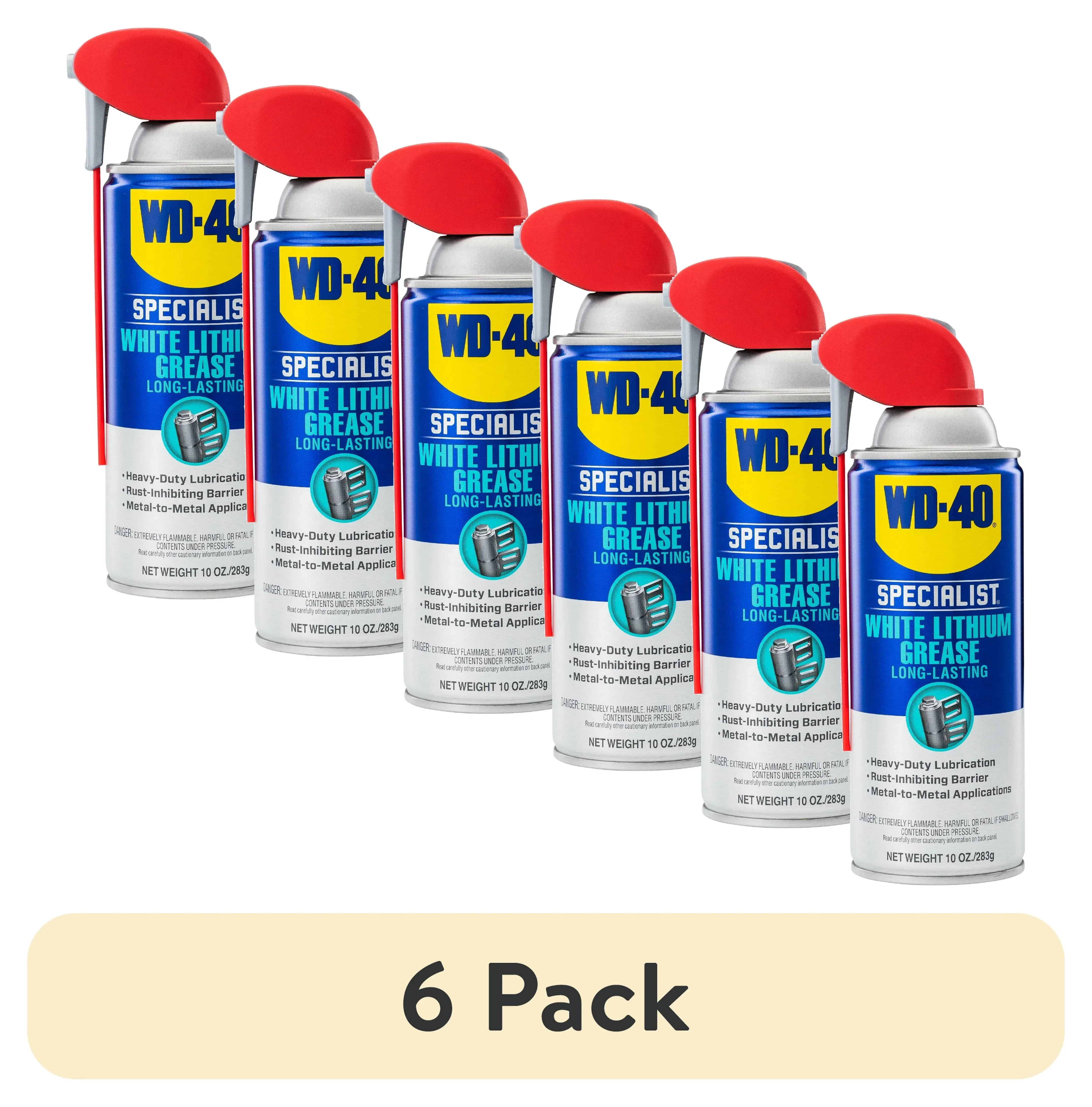 WD-40 Specialist White Lithium Grease Protective Spray, 10 oz - Image 12