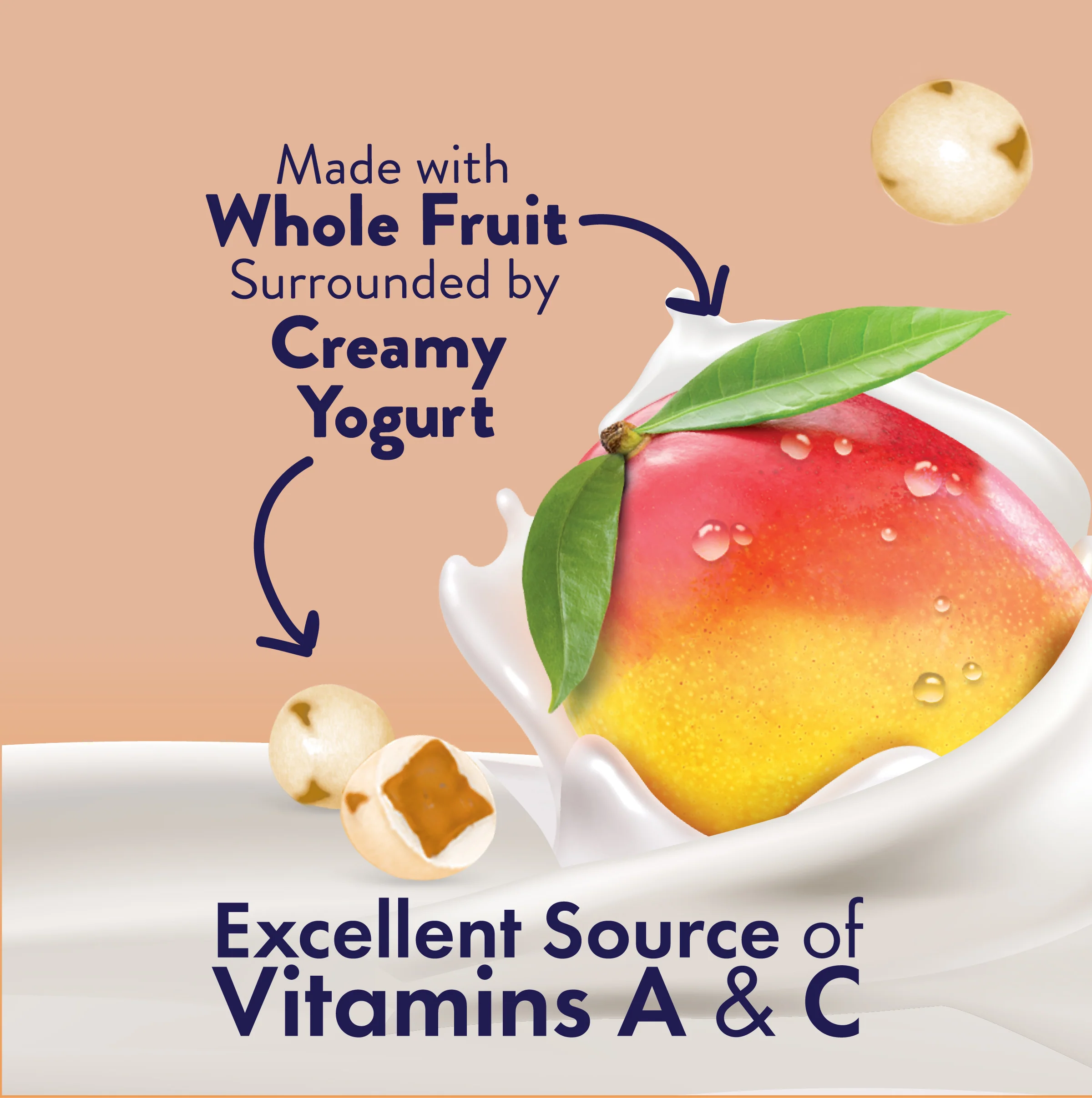 Welch's Fruit 'N Yogurt Blueberry-Acai. & Mango-Peach Soft Fruit Snacks, .7 oz, 20 Count - Image 4