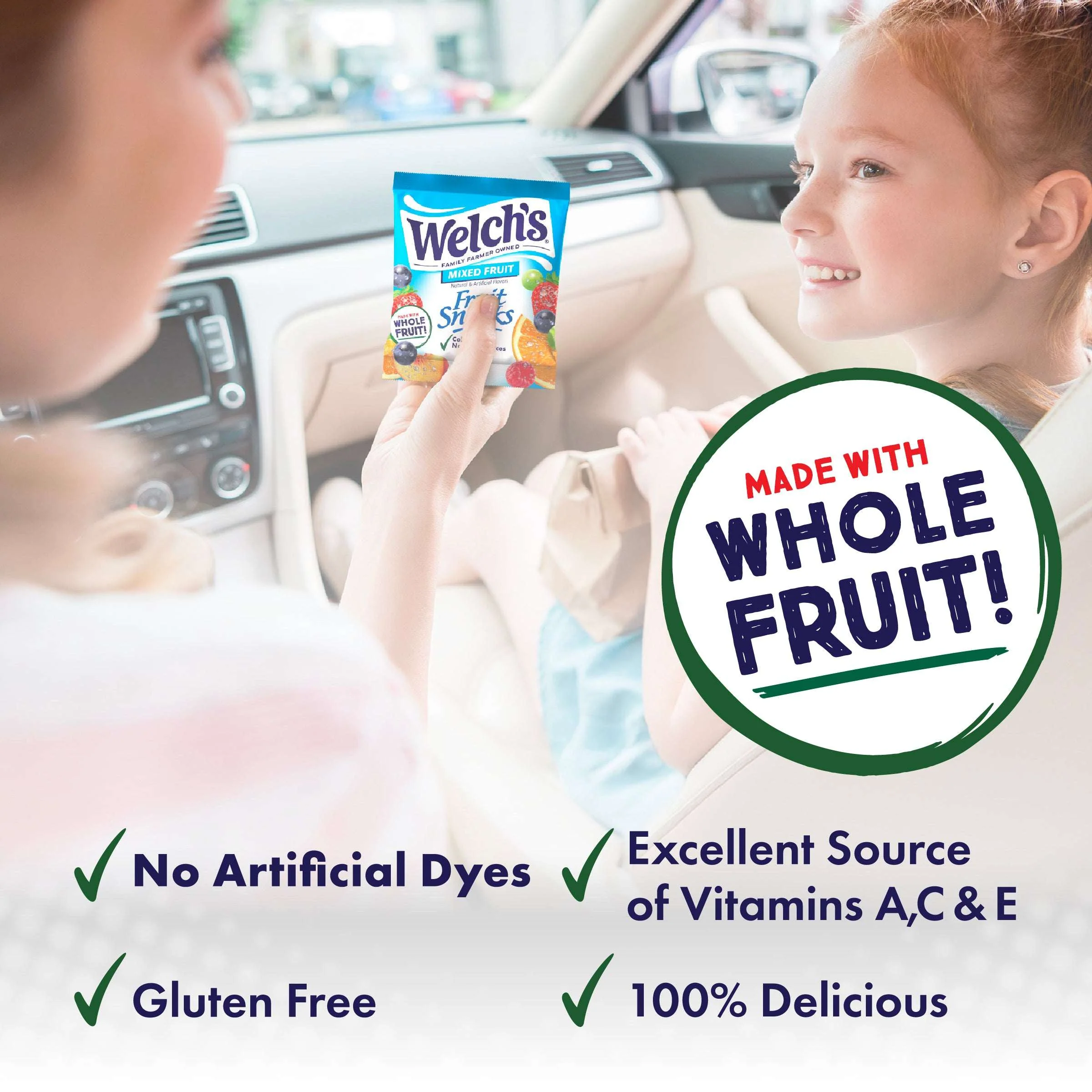 Welch's Fruit Snacks Gluten-Free Mixed Fruit Kids Snacks, Soft Snacks, 0.8 oz, 40 Count - Image 4