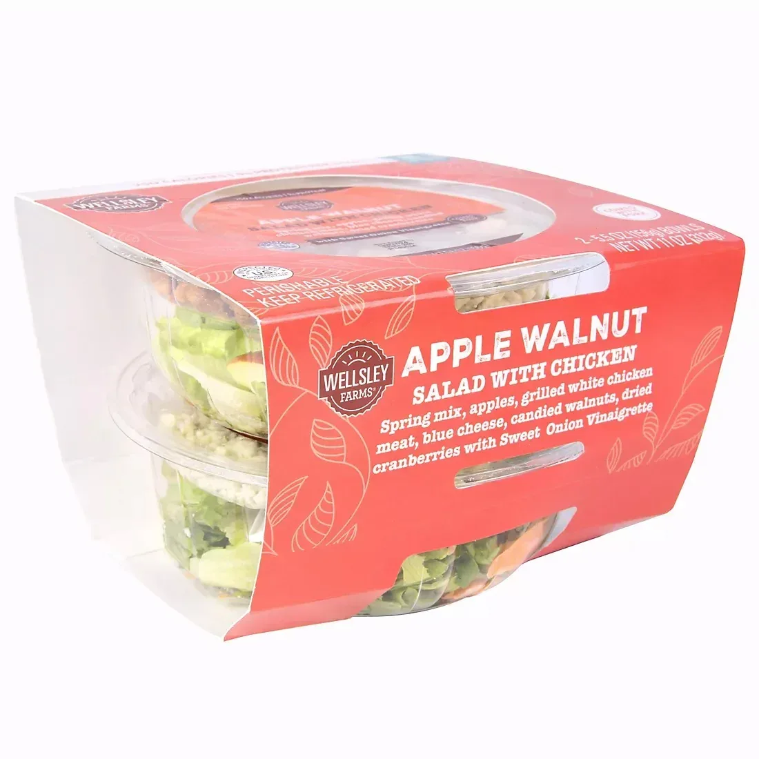 Wellsley Farms Apple Walnut Salad Bowl, 2 pk./5.5 oz. - Image 2