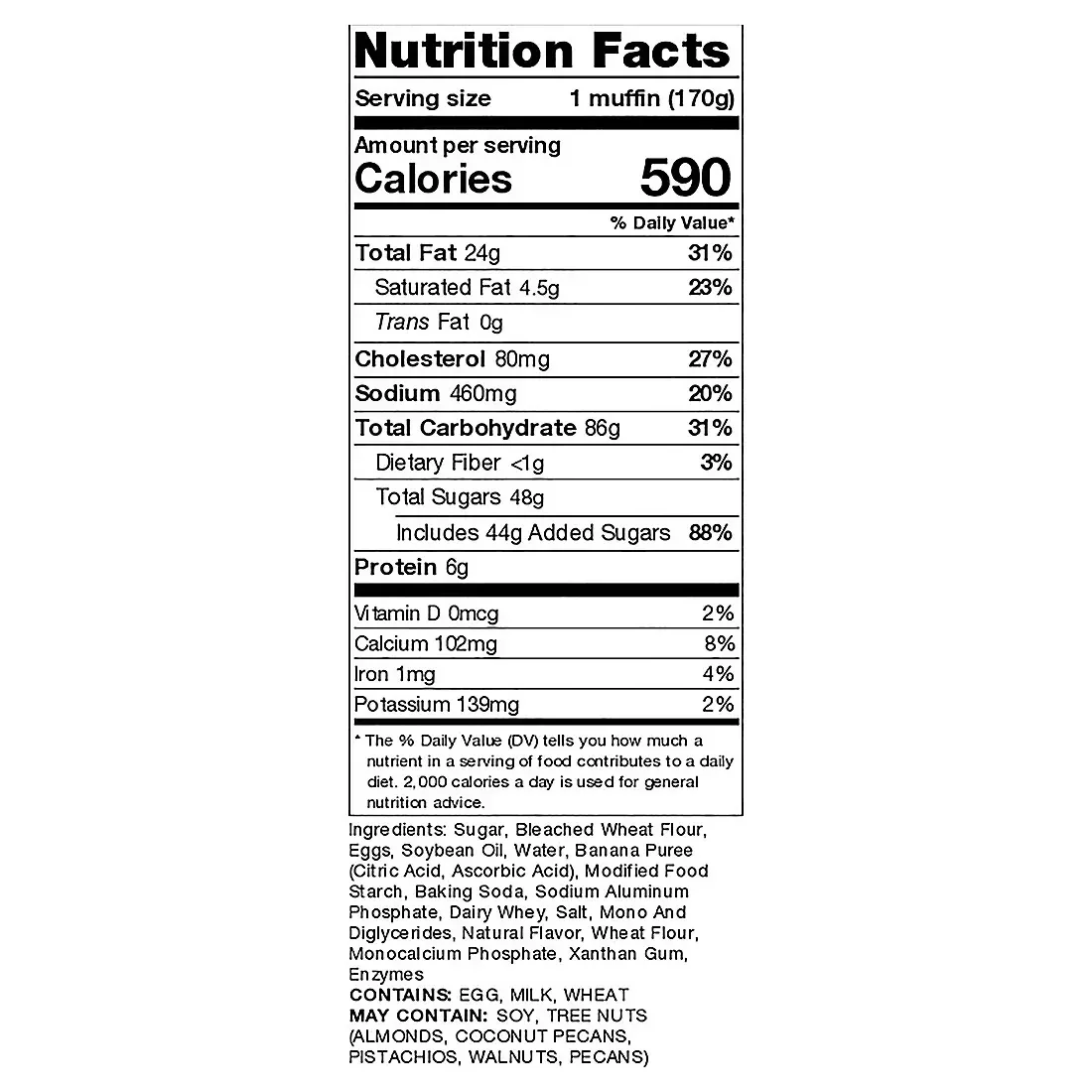 Wellsley Farms Banana Muffins, 6 pk./6 oz. - Image 2