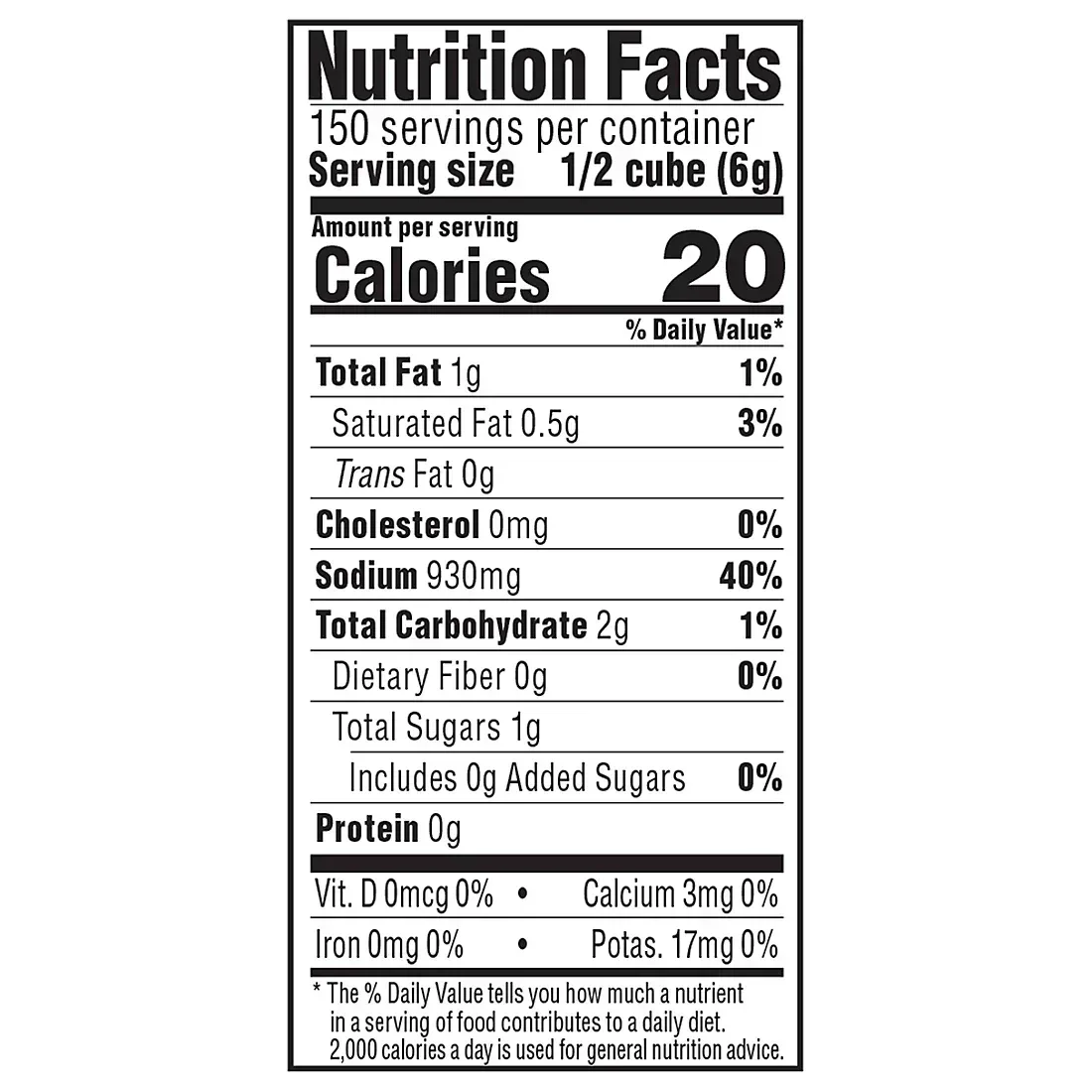 Wellsley Farms Chicken Flavored Bouillon Cubes, 75 ct. - Image 3