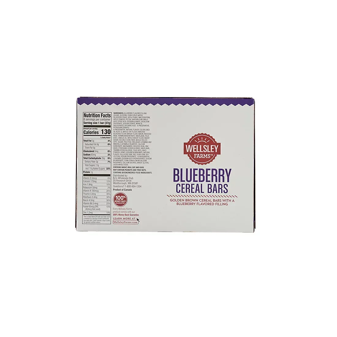 Wellsley Farms Fruit & Grain Cereal Bars Variety Pack, 48 ct. - Image 4