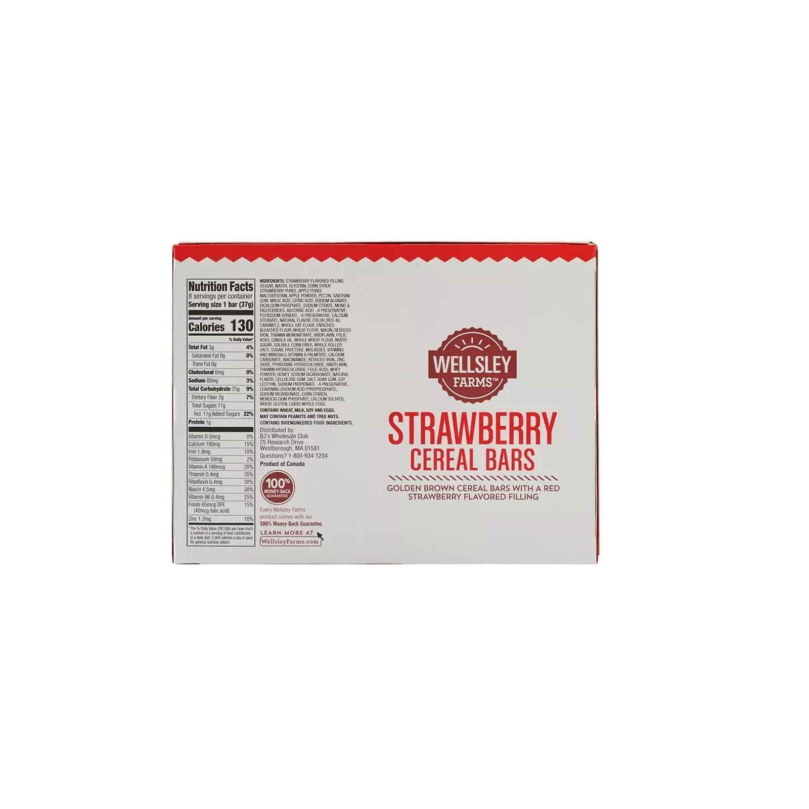 Wellsley Farms Fruit & Grain Cereal Bars Variety Pack, 48 ct. - Image 6