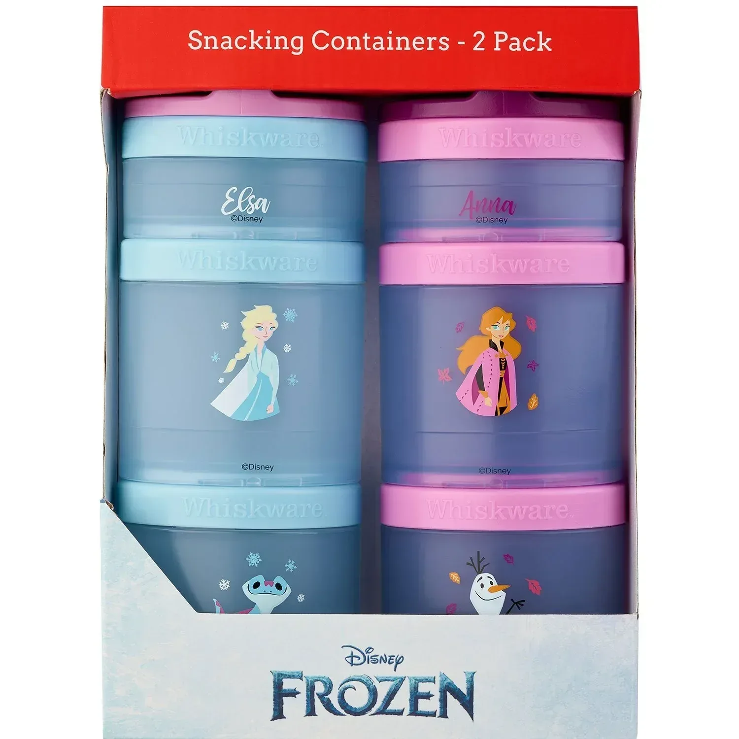 Whiskware Disney Combo Snack Pack Lunch Set, Choose Color - Image 9