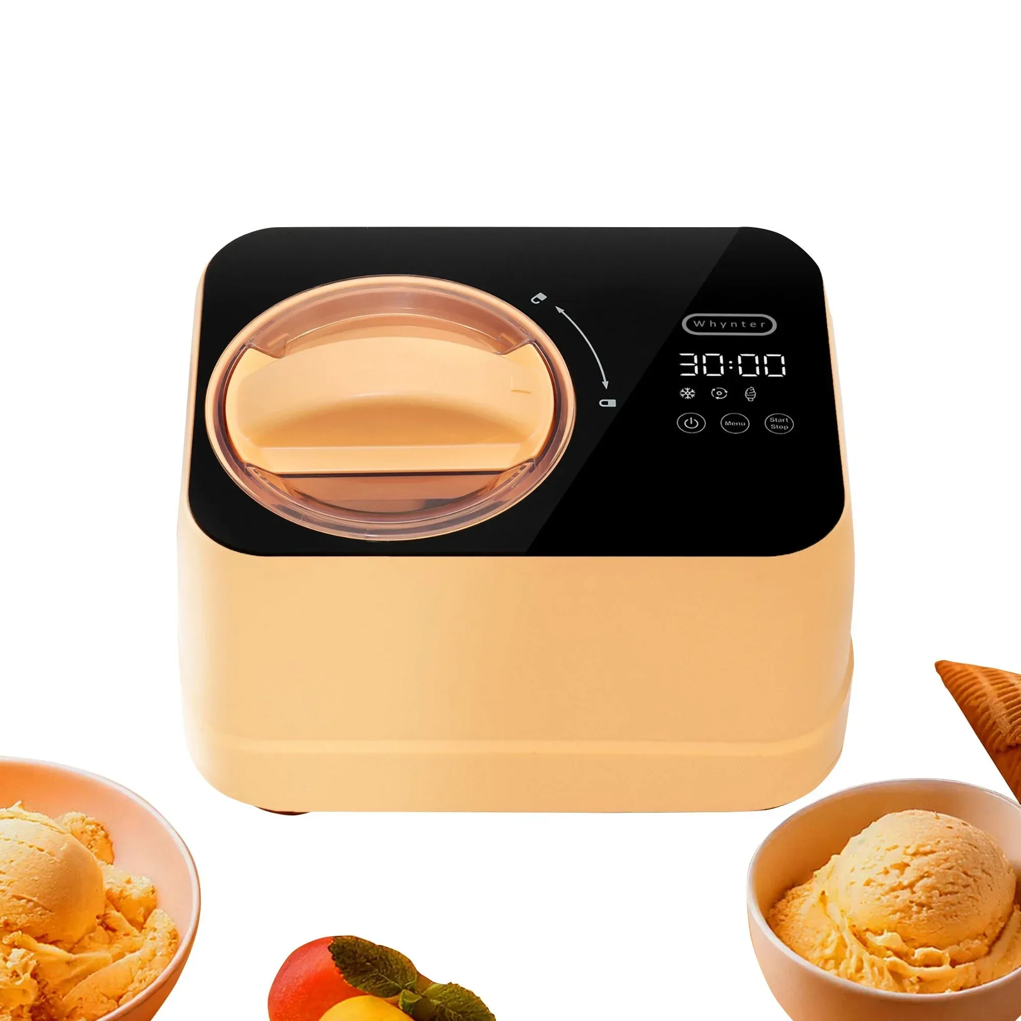 Whynter 0.8 Qt Personal Compact Automatic Ice Cream Maker - Image 19